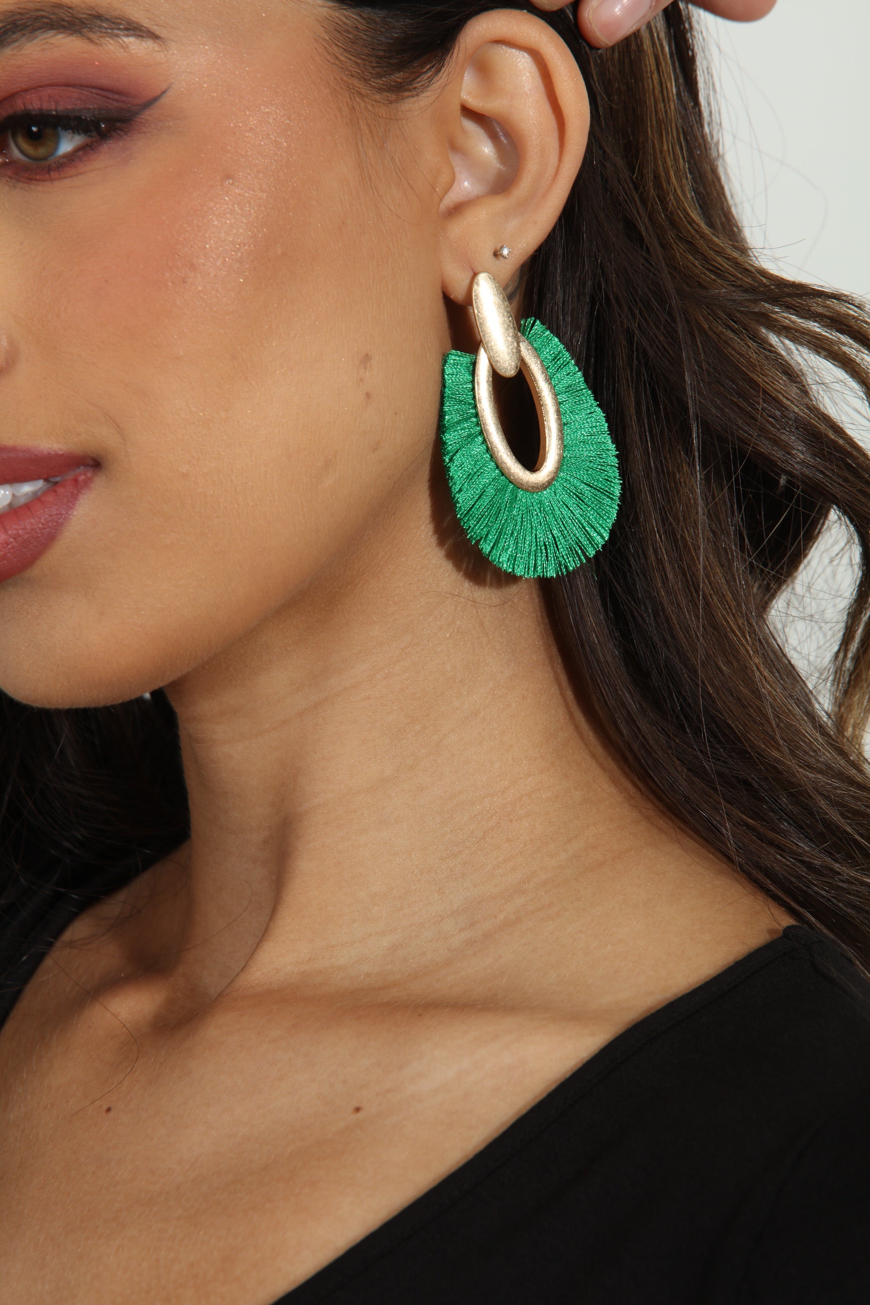 Green Cusco Earrings
