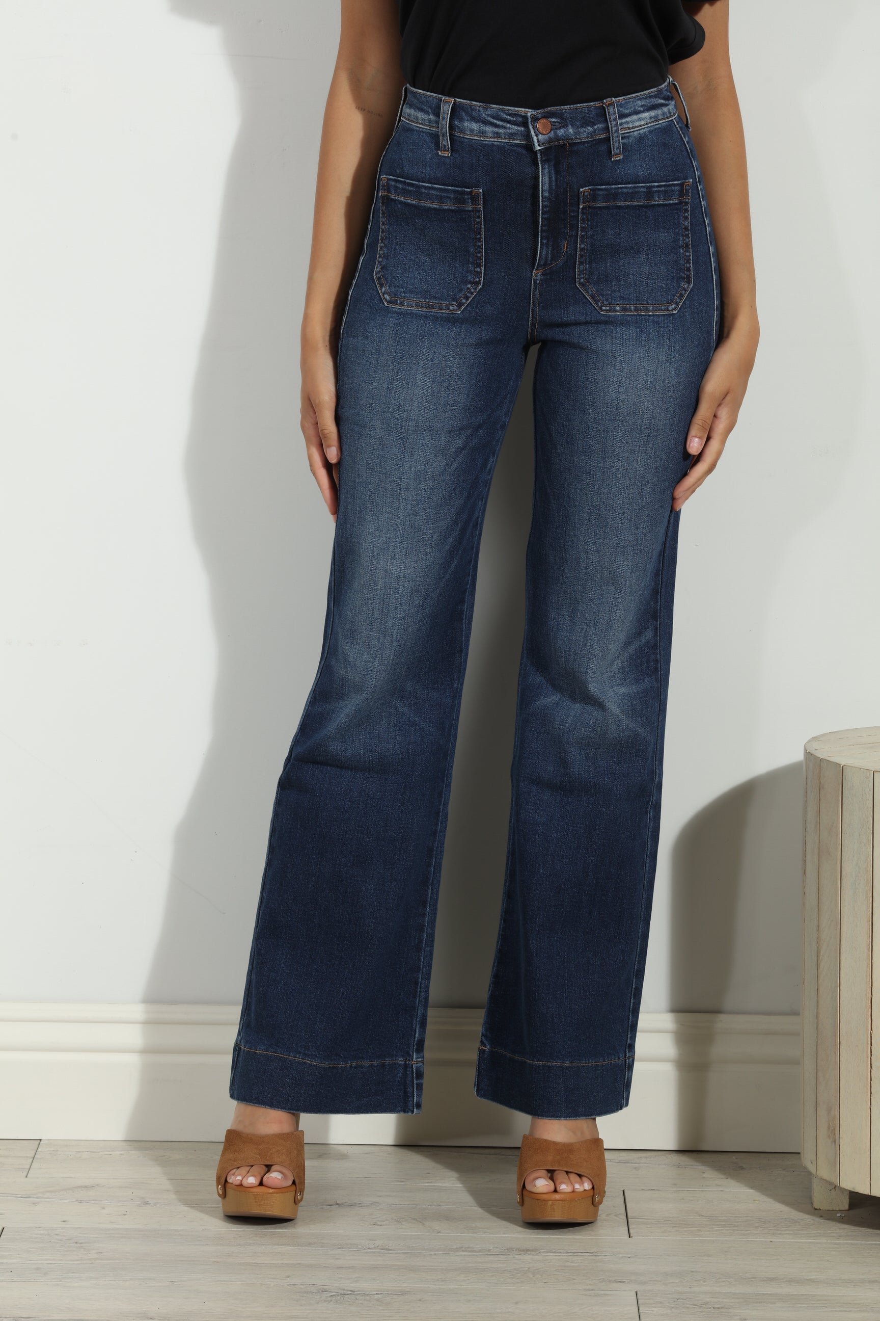 Level 99 Victoria Wide Leg Denim Pant-BASH-FINAL SALE