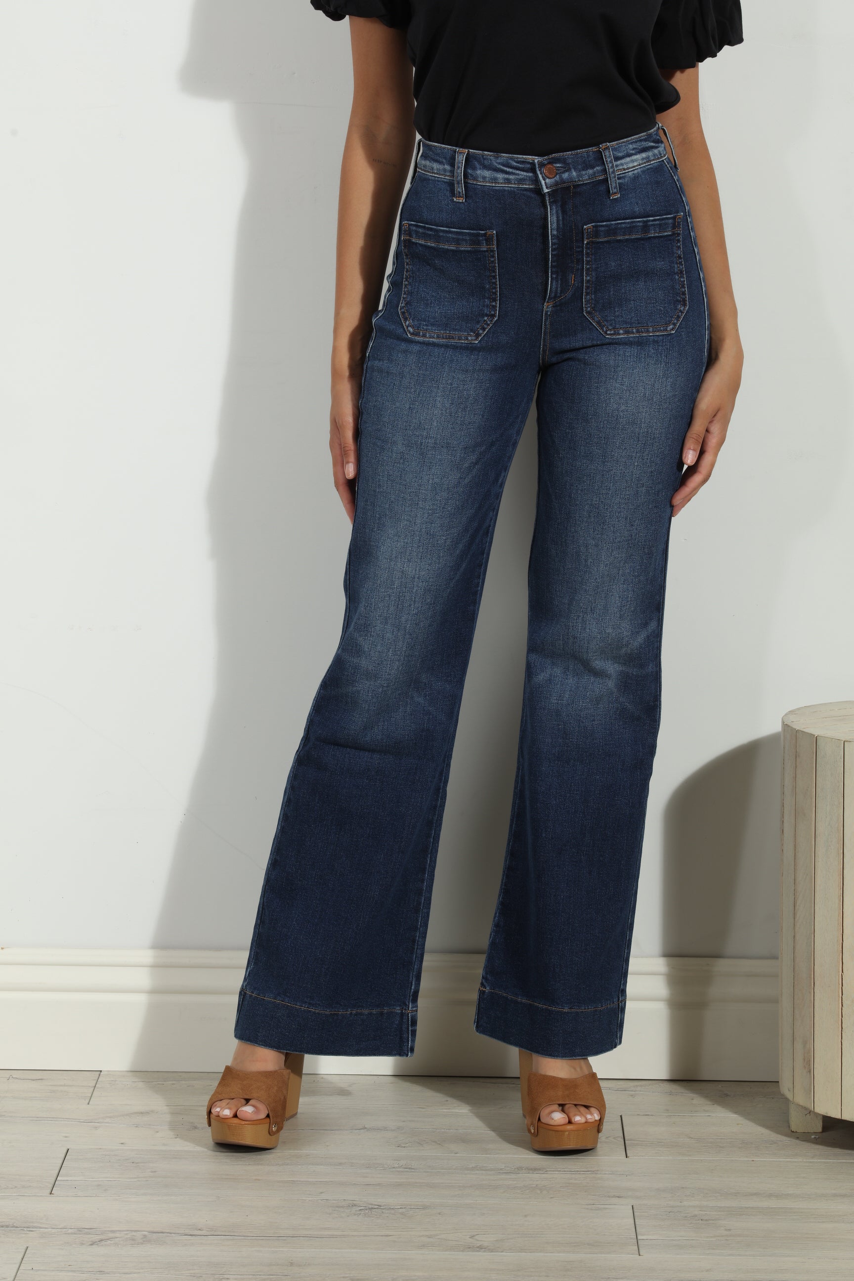 Level 99 Victoria Wide Leg Denim Pant-BASH-FINAL SALE