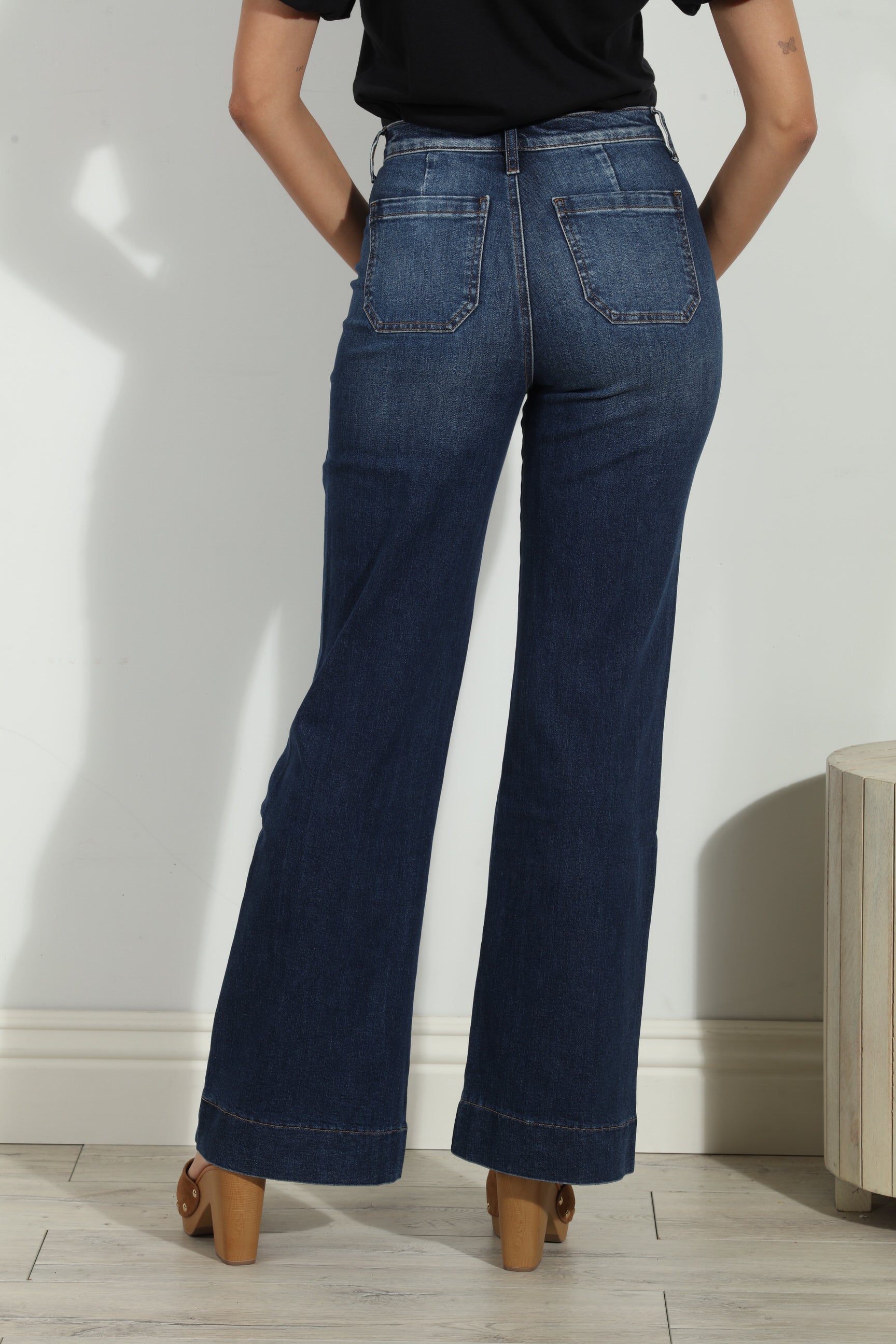 Level 99 Victoria Wide Leg Denim Pant-BASH-FINAL SALE