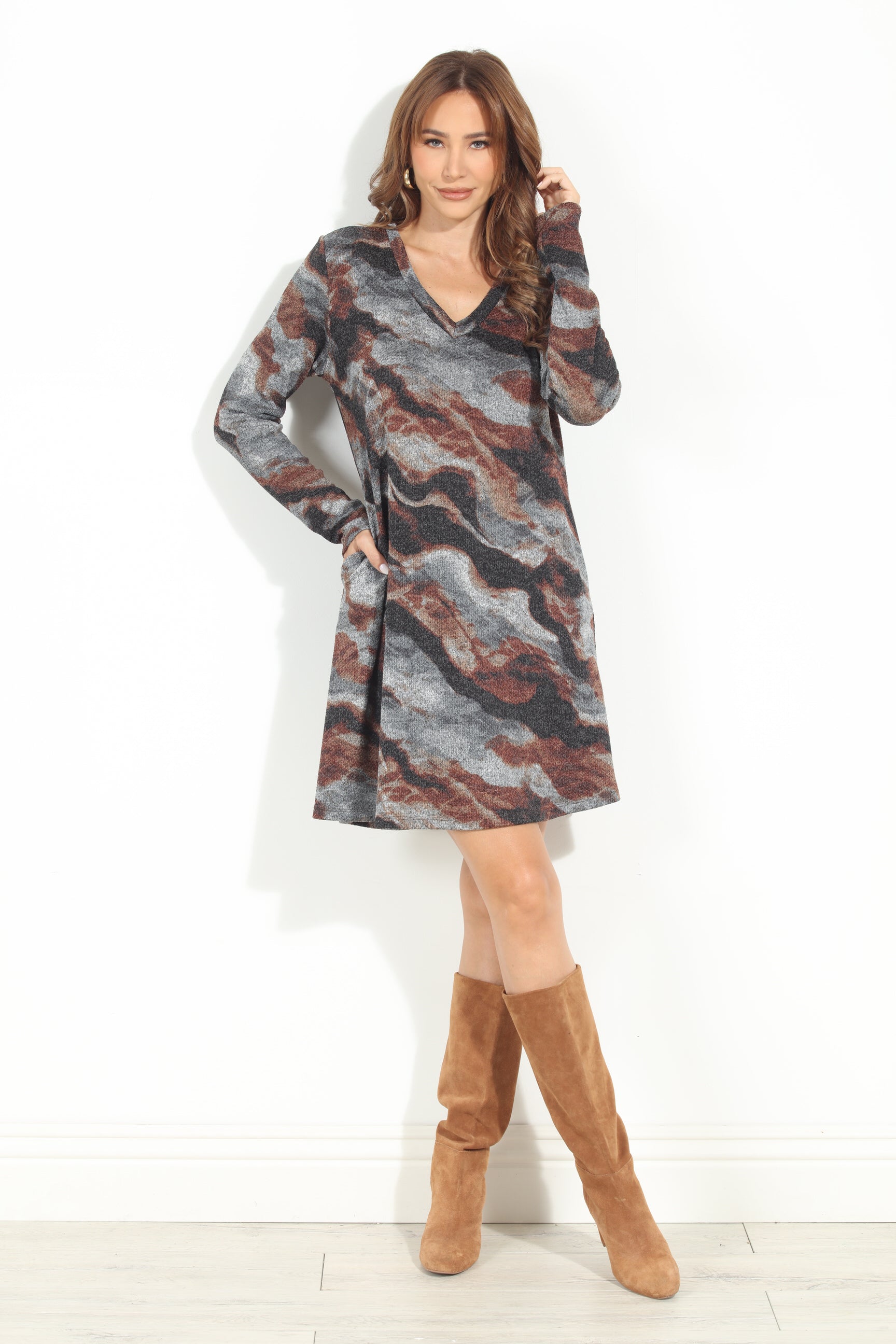 Sierra Hacci Knit Dress