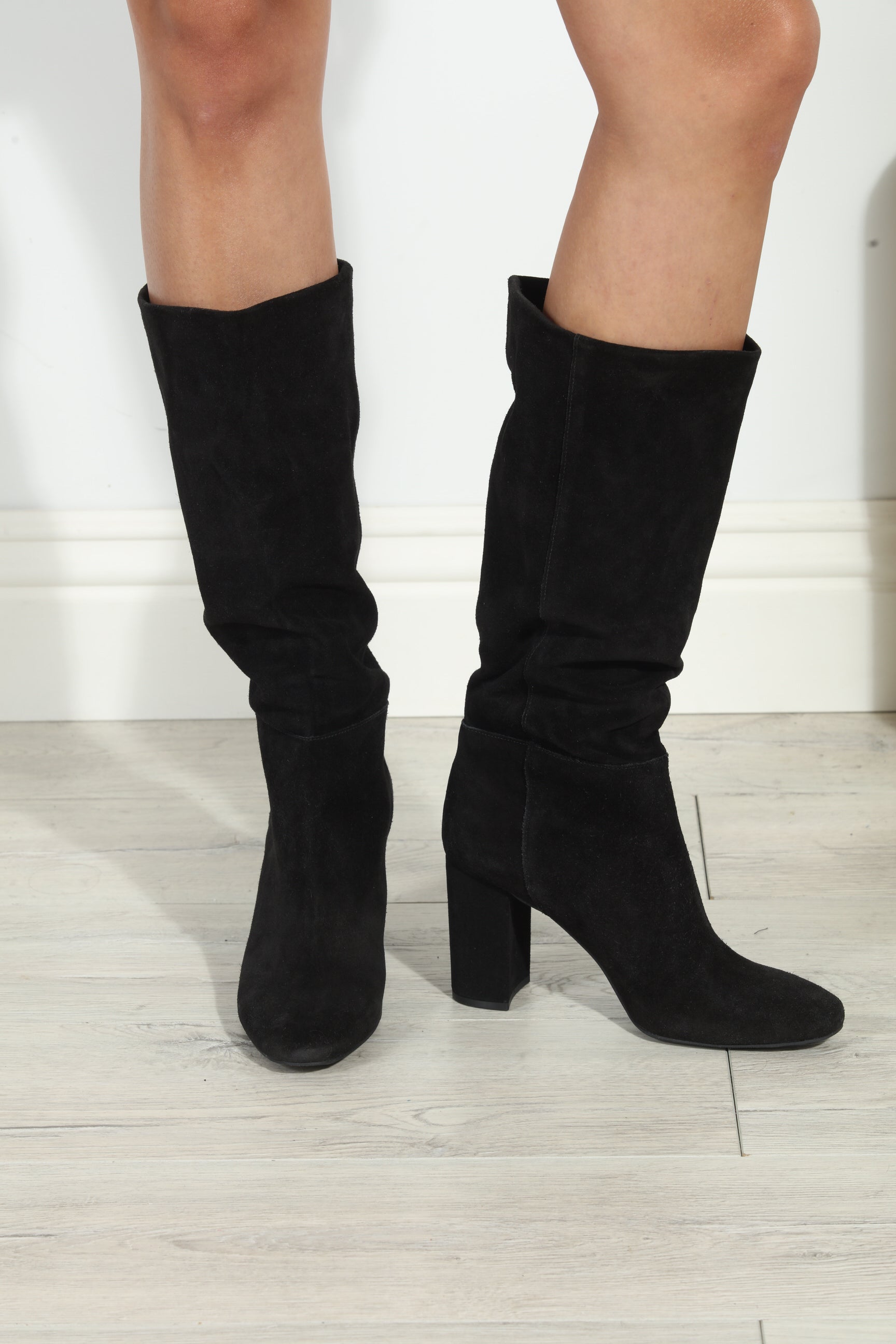 Krafty Suede Booties - Black -BEST SELLER