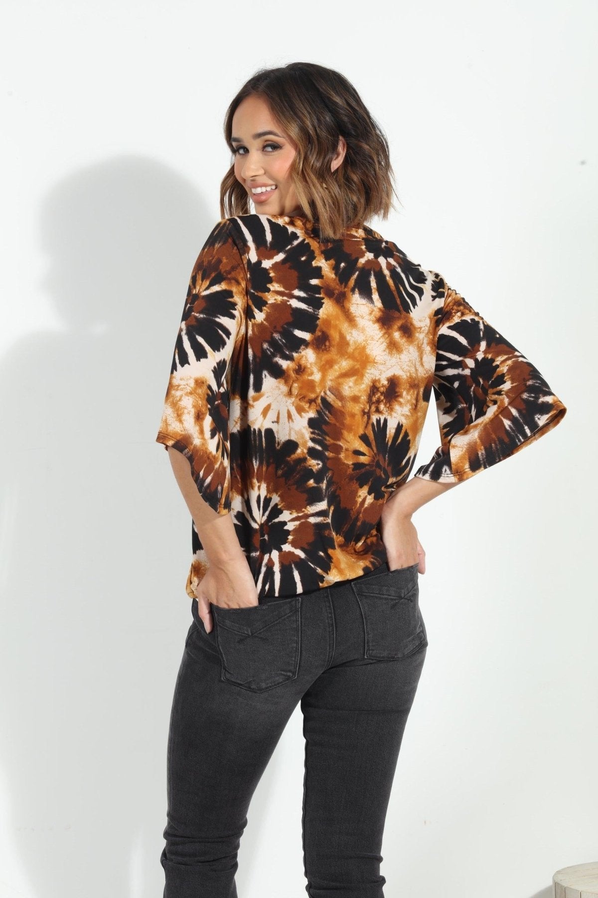 Dakar ITY Surplice Top-FINAL SALE