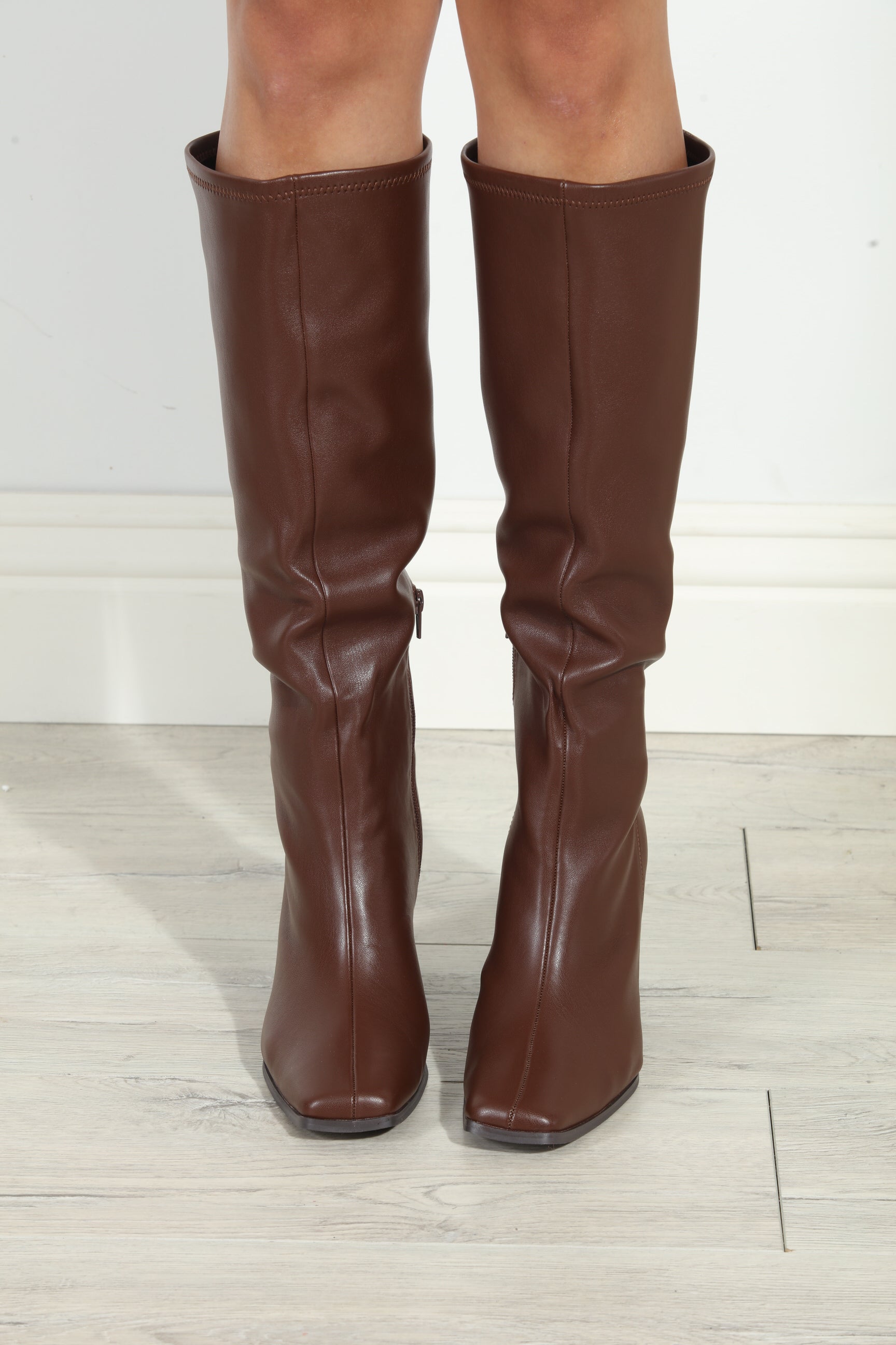 Chinese Laundry- Mary Knee High Boot- Brown-FINAL SALE