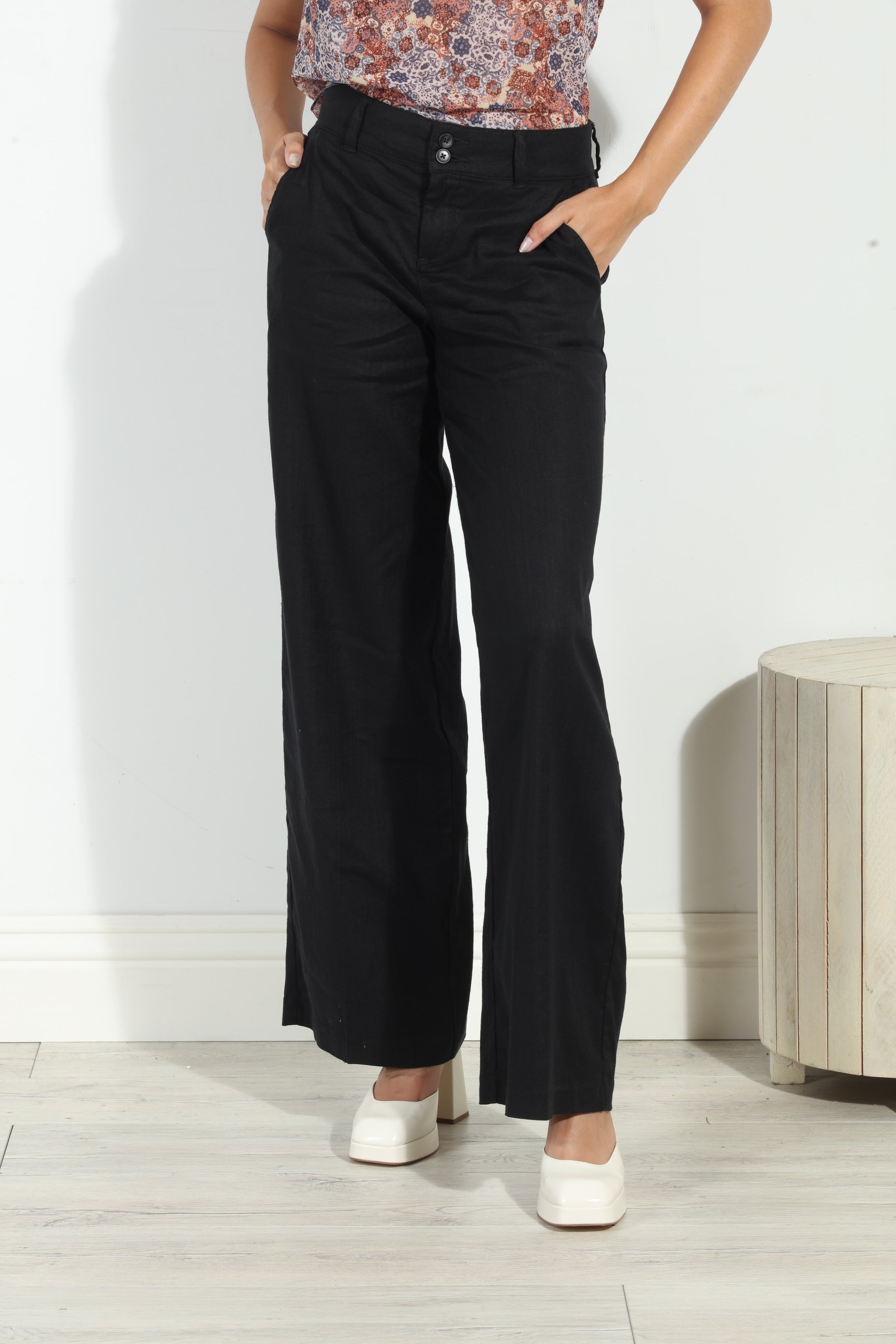 Level 99 Mason Wide Leg Trouser Pant-FINAL SALE