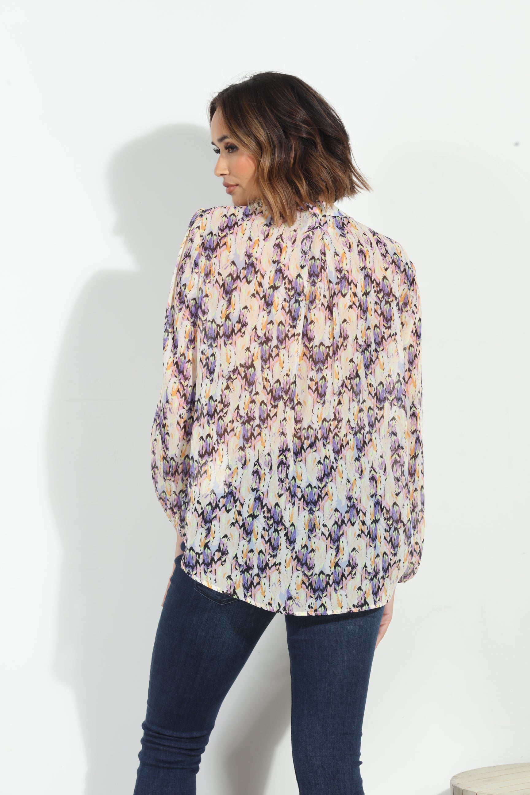 Addie Surplice Blouse-BEST SELLER