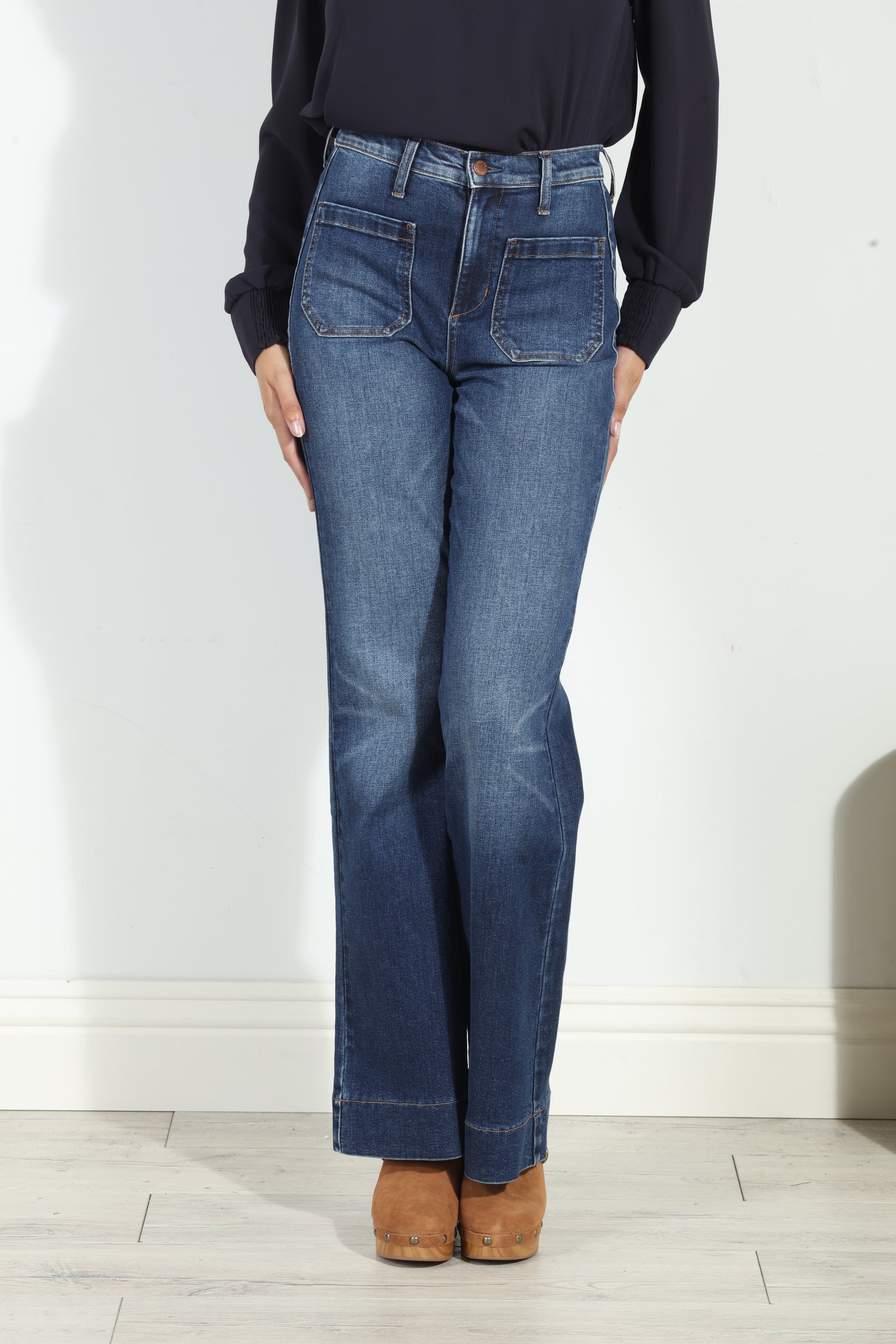 Level 99 Victoria Wide Leg Denim Pant-BASH-FINAL SALE