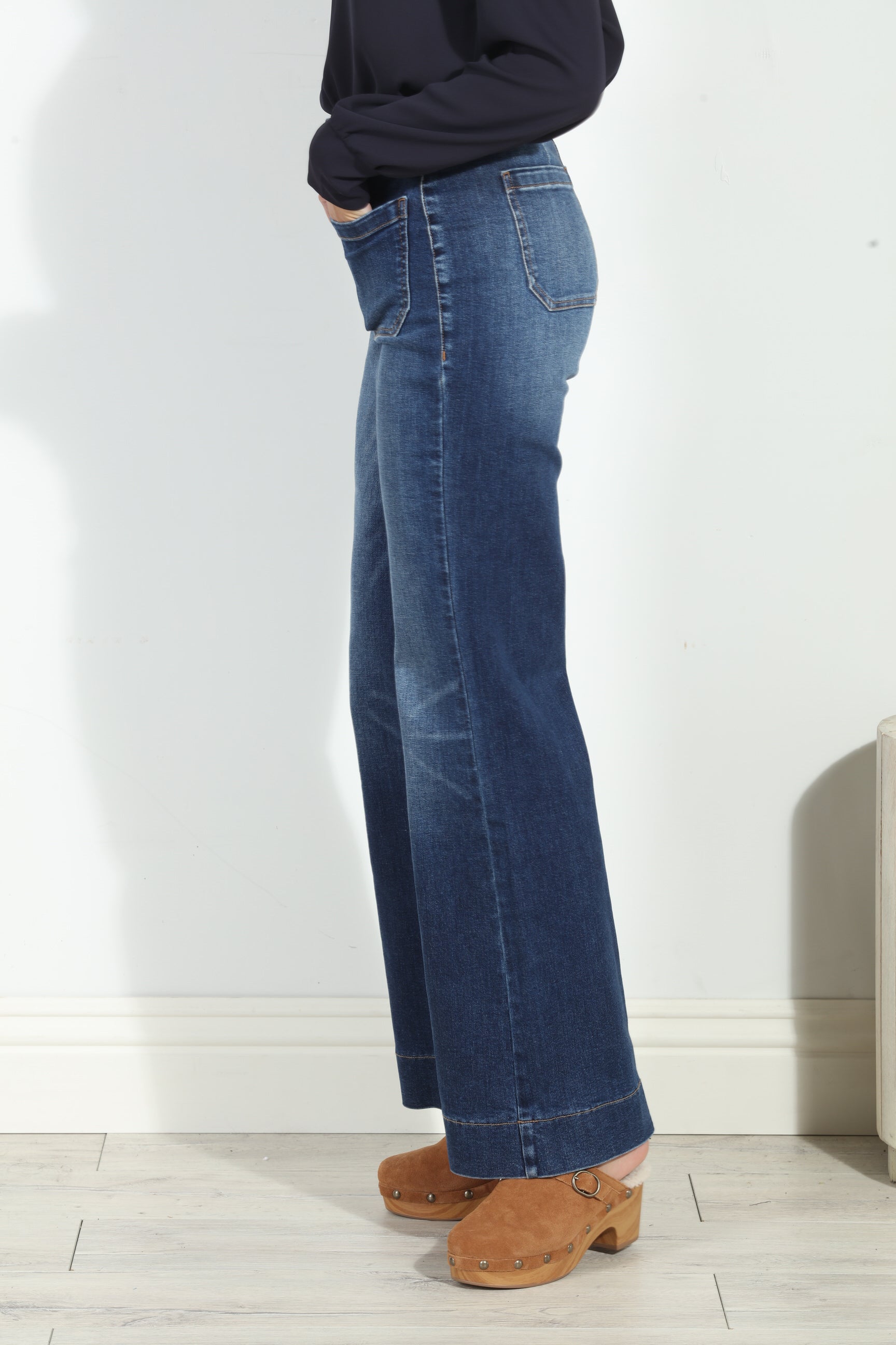 Level 99 Victoria Wide Leg Denim Pant-BASH-FINAL SALE