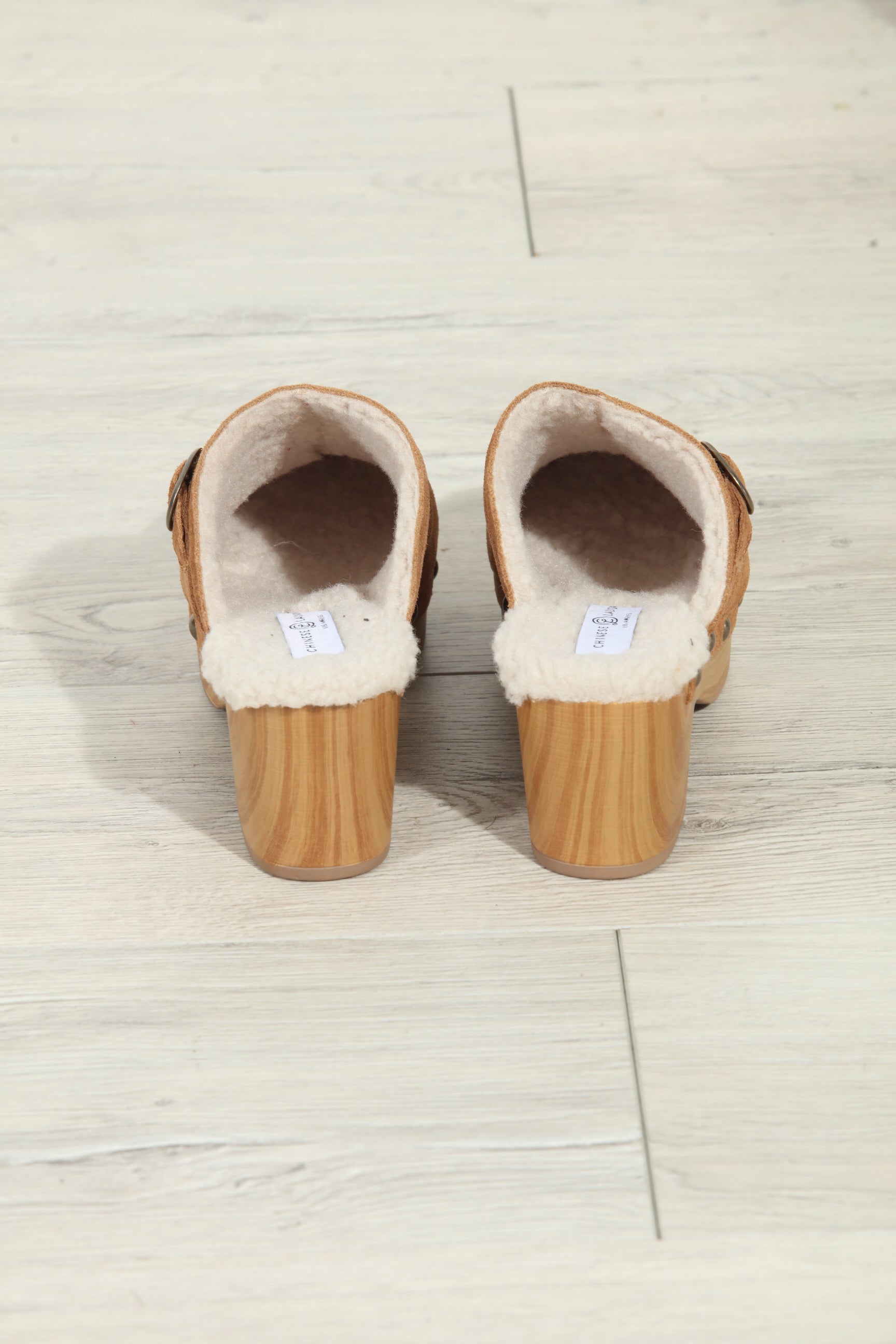 Chinese Laundry- Carlie Suede Clog- Brown