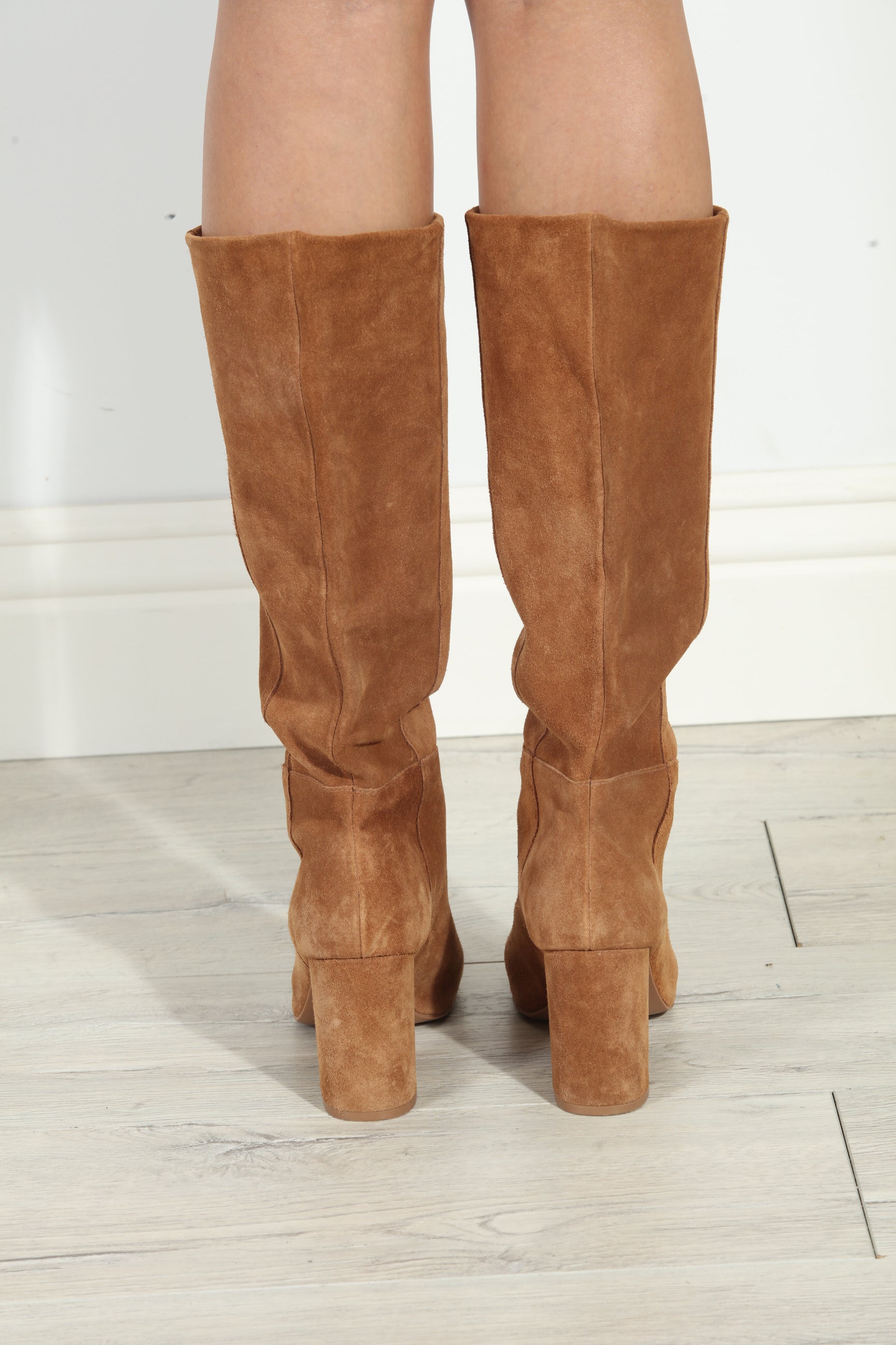 Krafty Suede Booties - Honey Brown -BEST SELLER