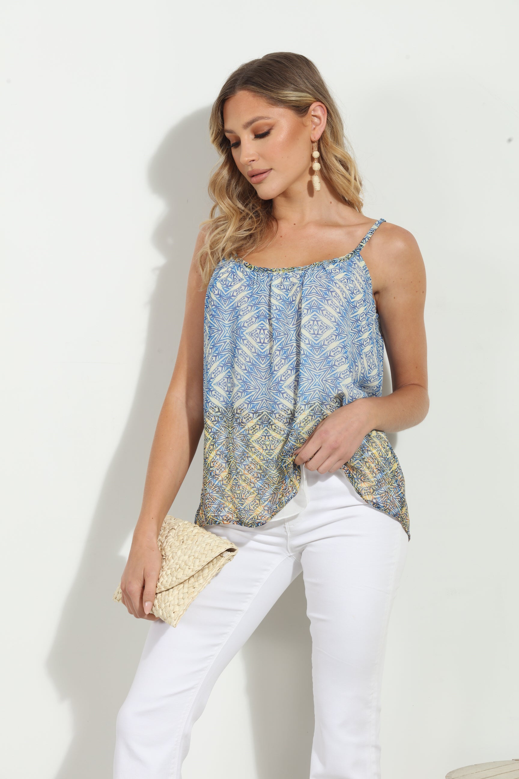 Tina Chiffon Cami-FINAL SALE