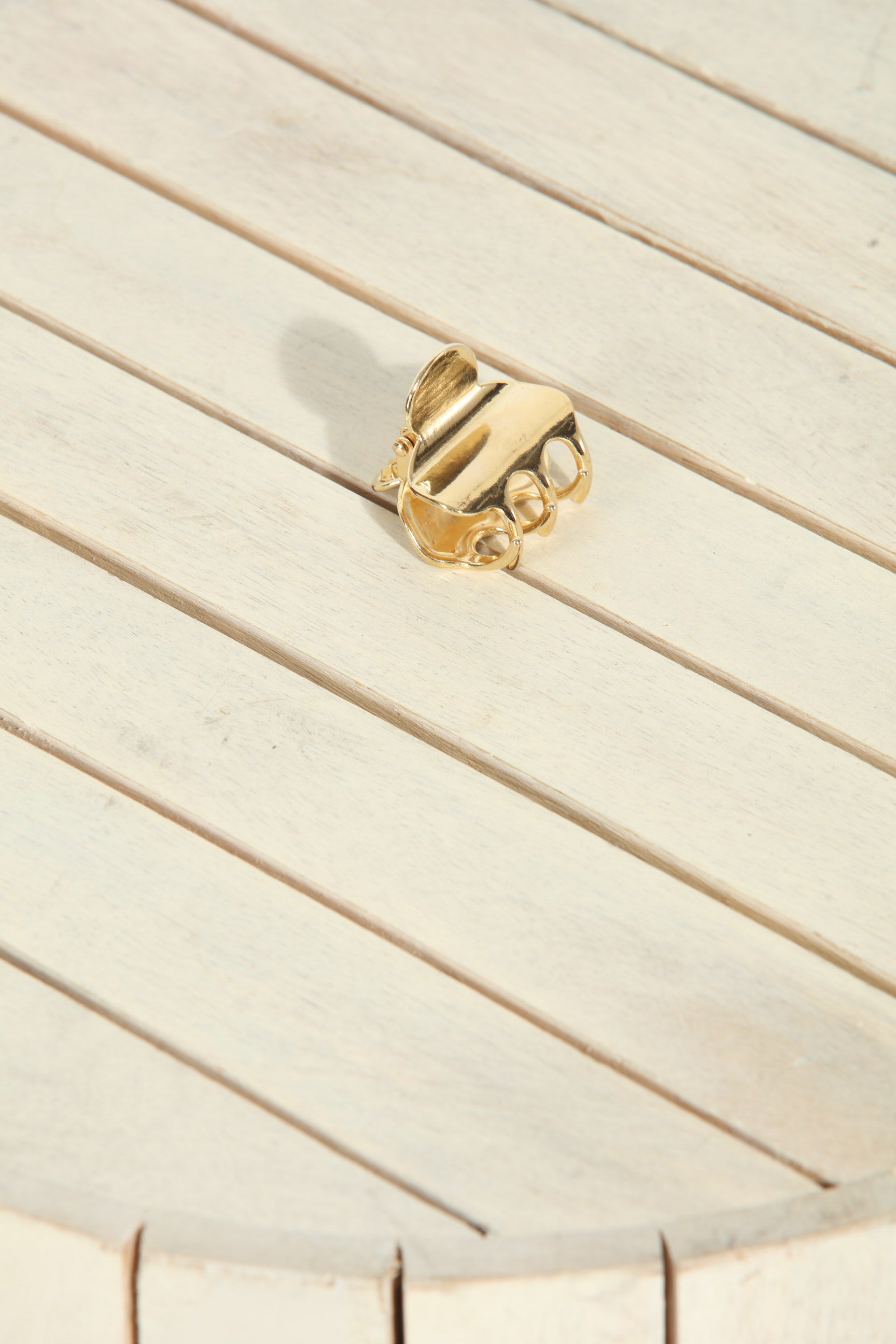 Mini Gold Hair Clip