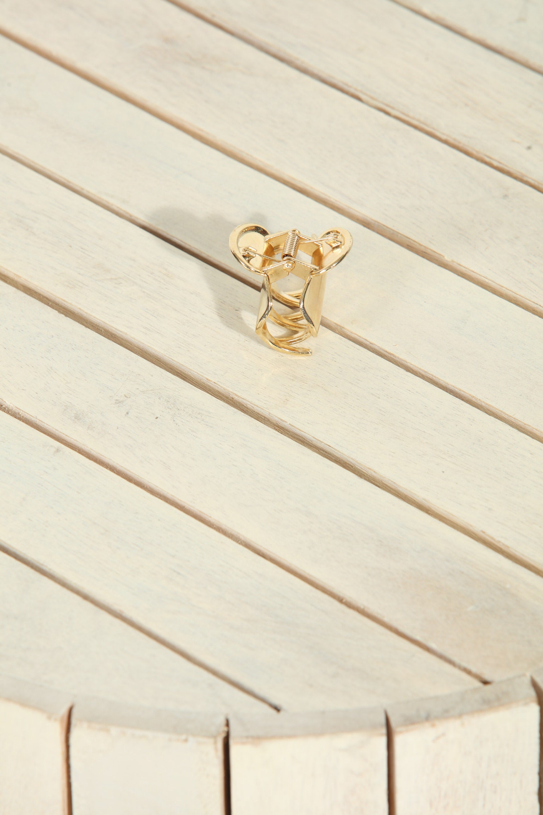 Mini Gold Hair Clip