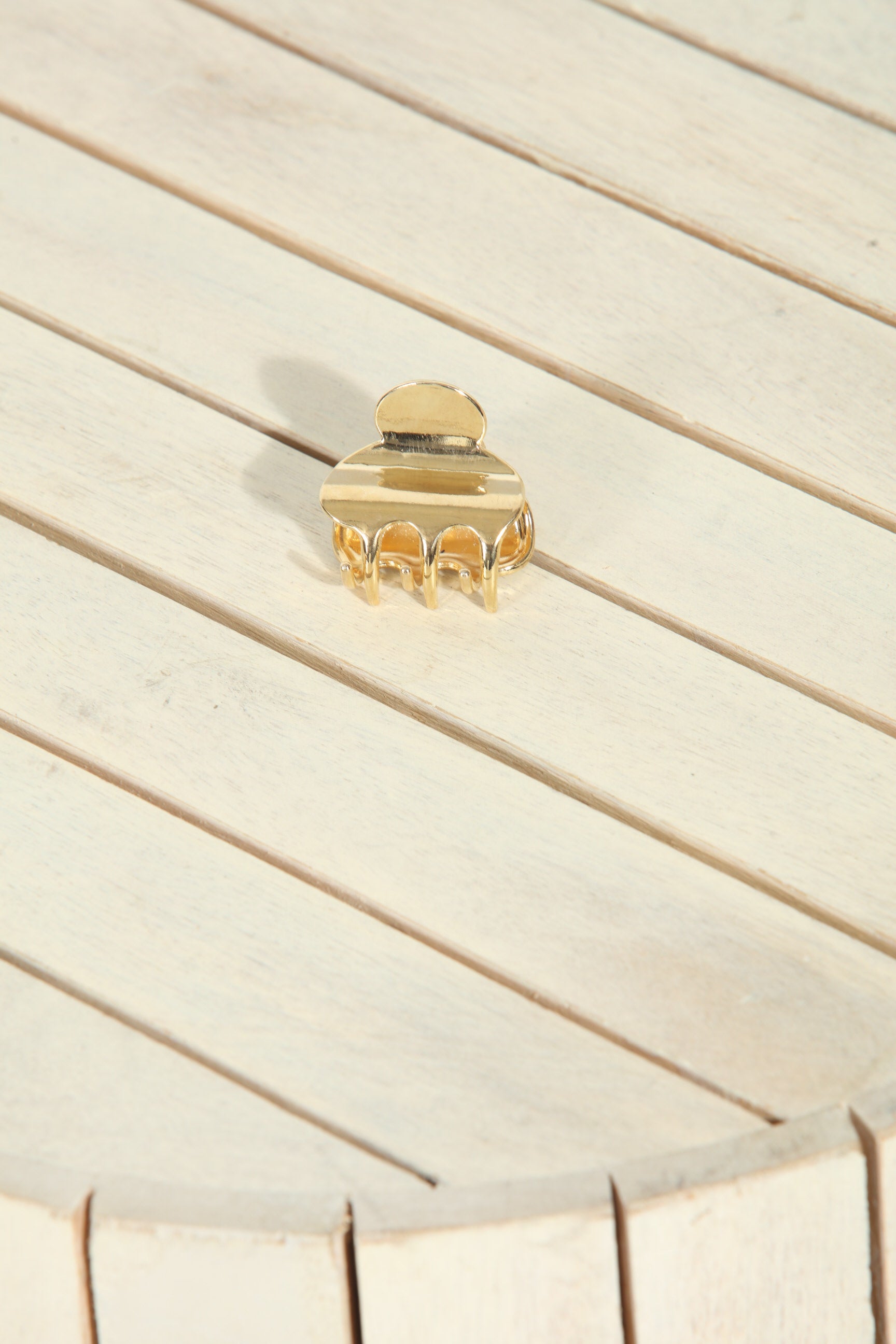 Mini Gold Hair Clip