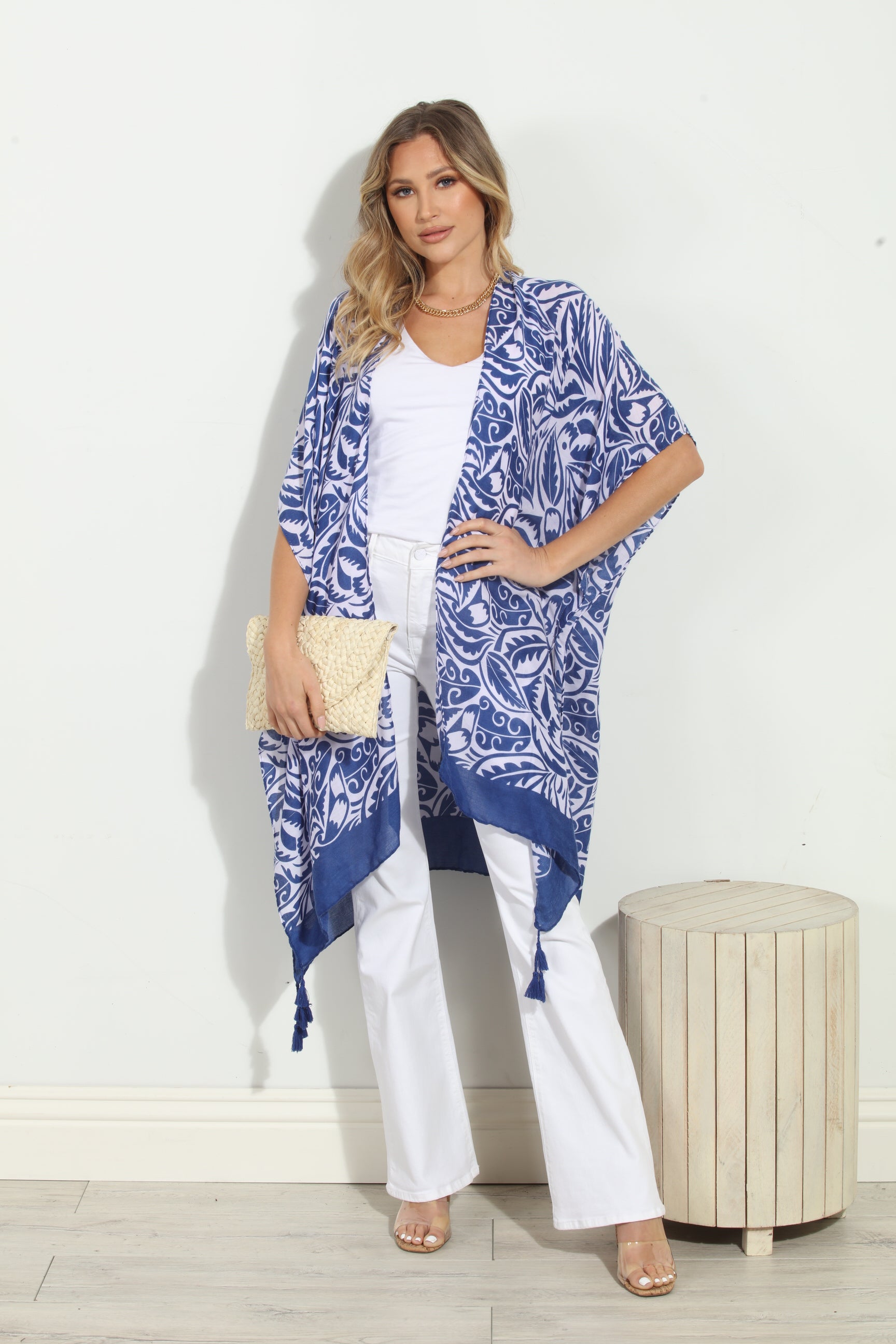 Mykonos Open Kimono