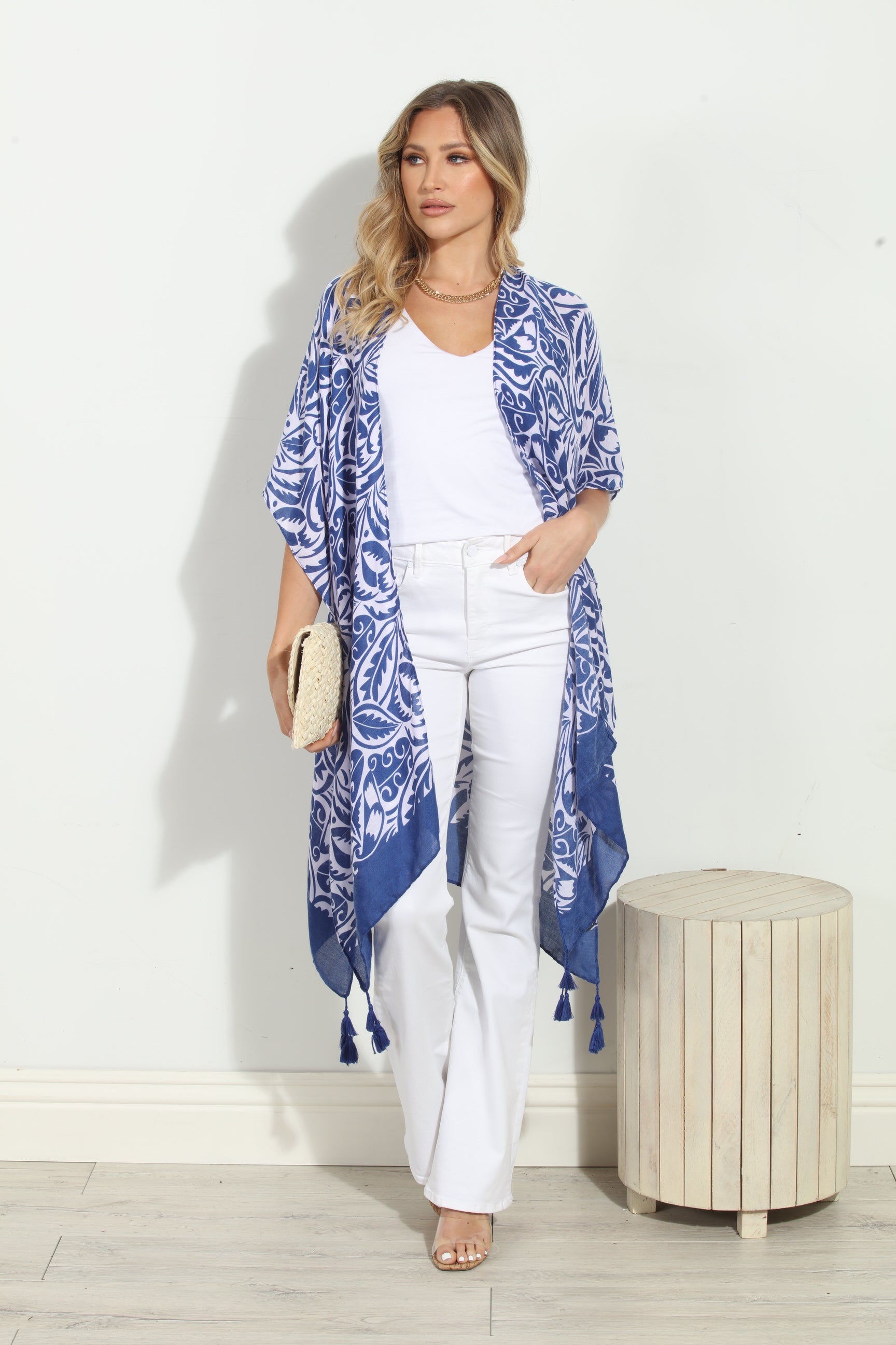 Mykonos Open Kimono