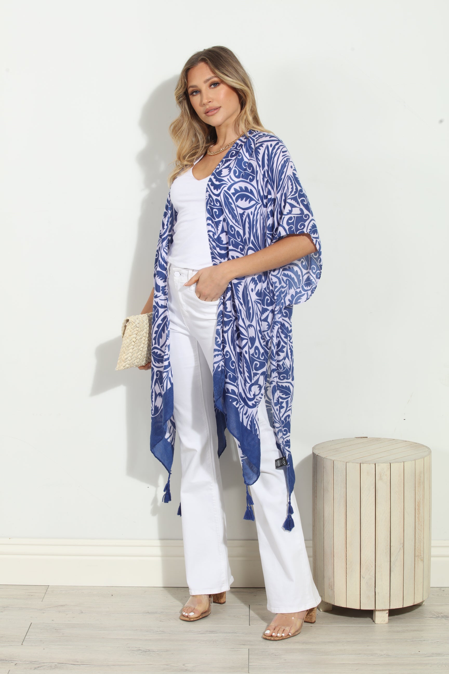 Mykonos Open Kimono