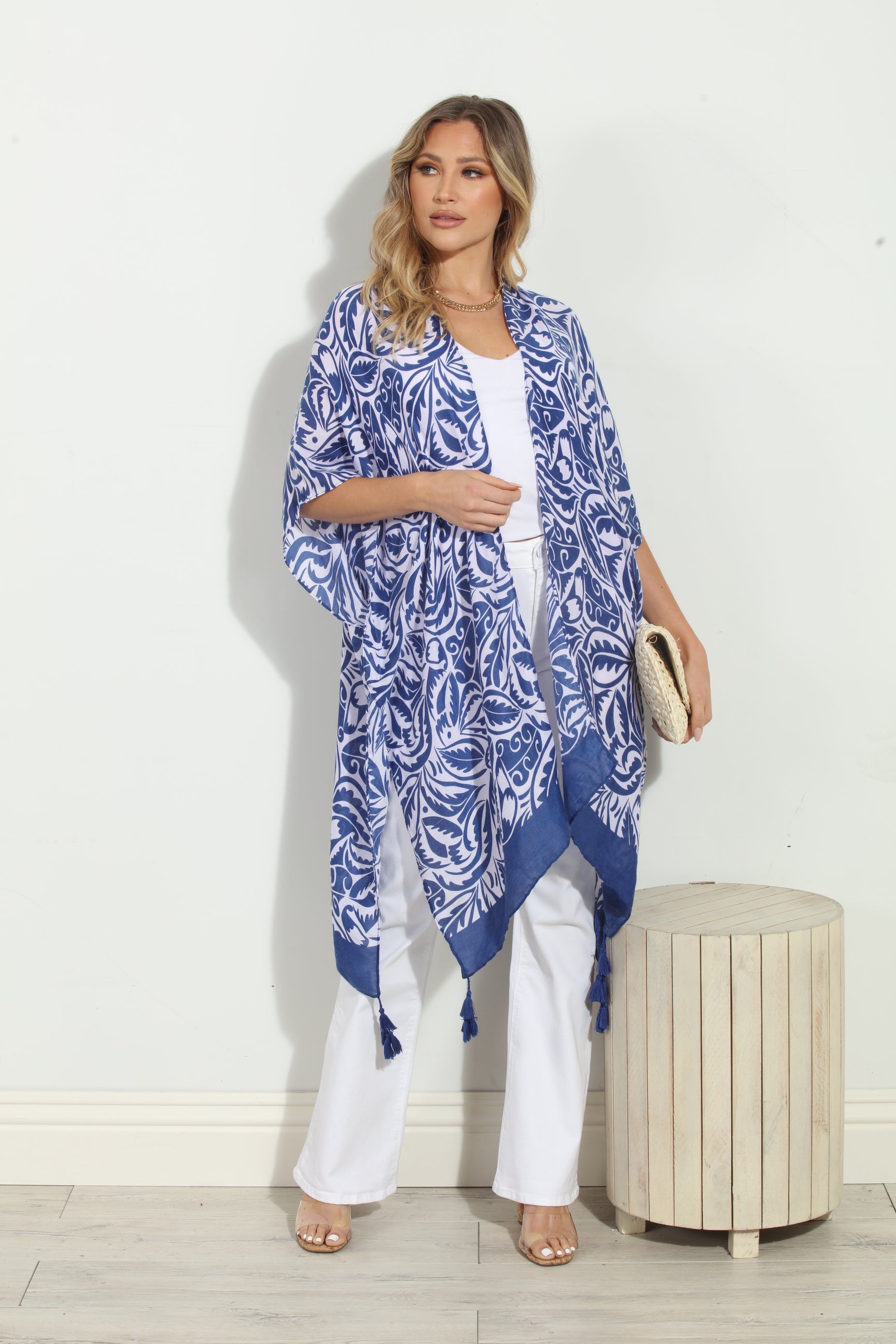 Mykonos Open Kimono