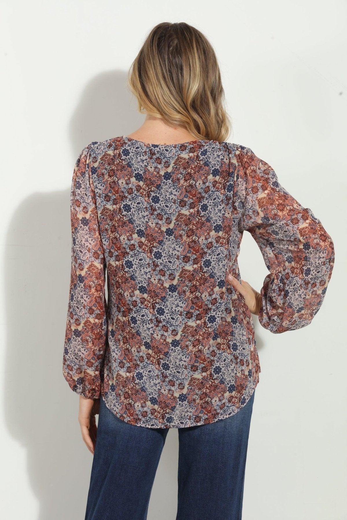 Rita Sweetheart Blouse-FINAL SALE