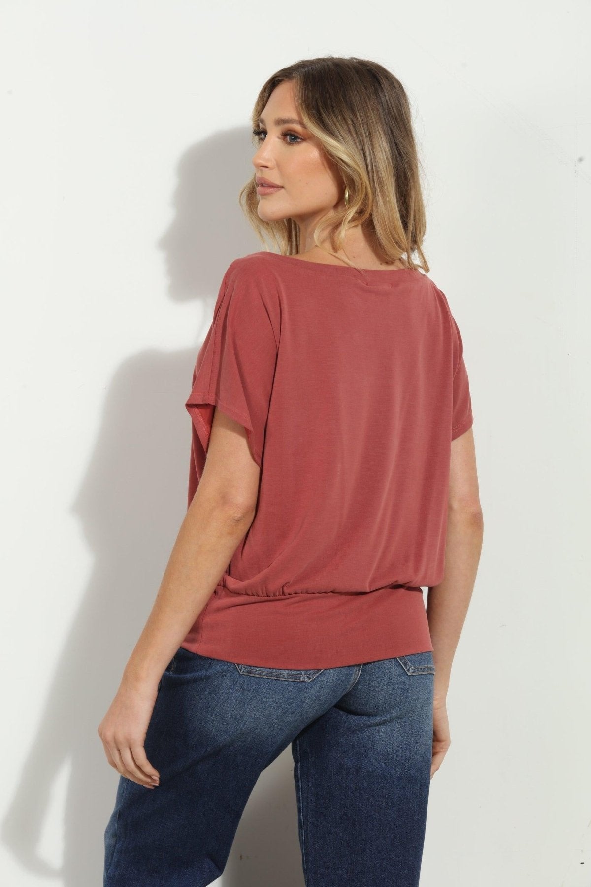 Sangria Cupro OTS Top-BEST SELLER