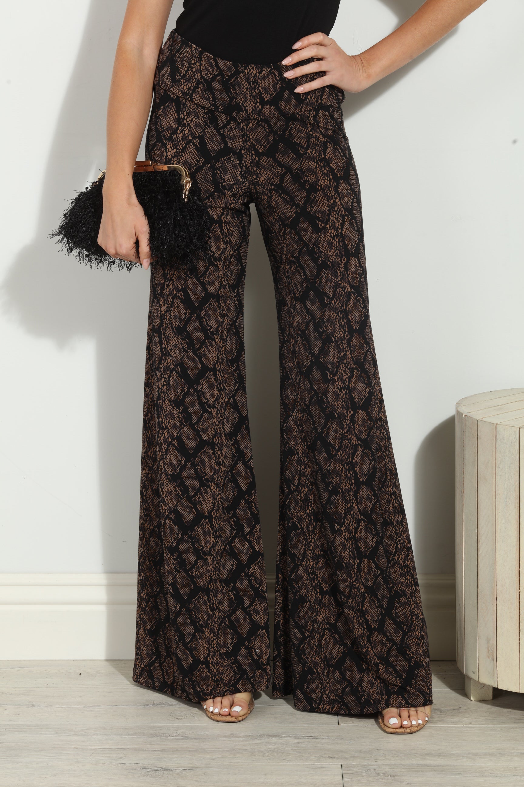 Mia Stretch Flare Leg Pants-BEST SELLER