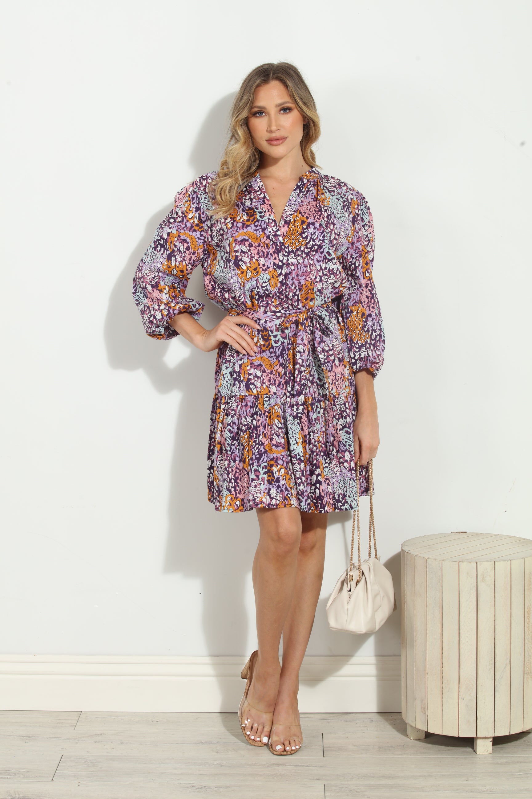 Ryland Shirt Dress with Belt