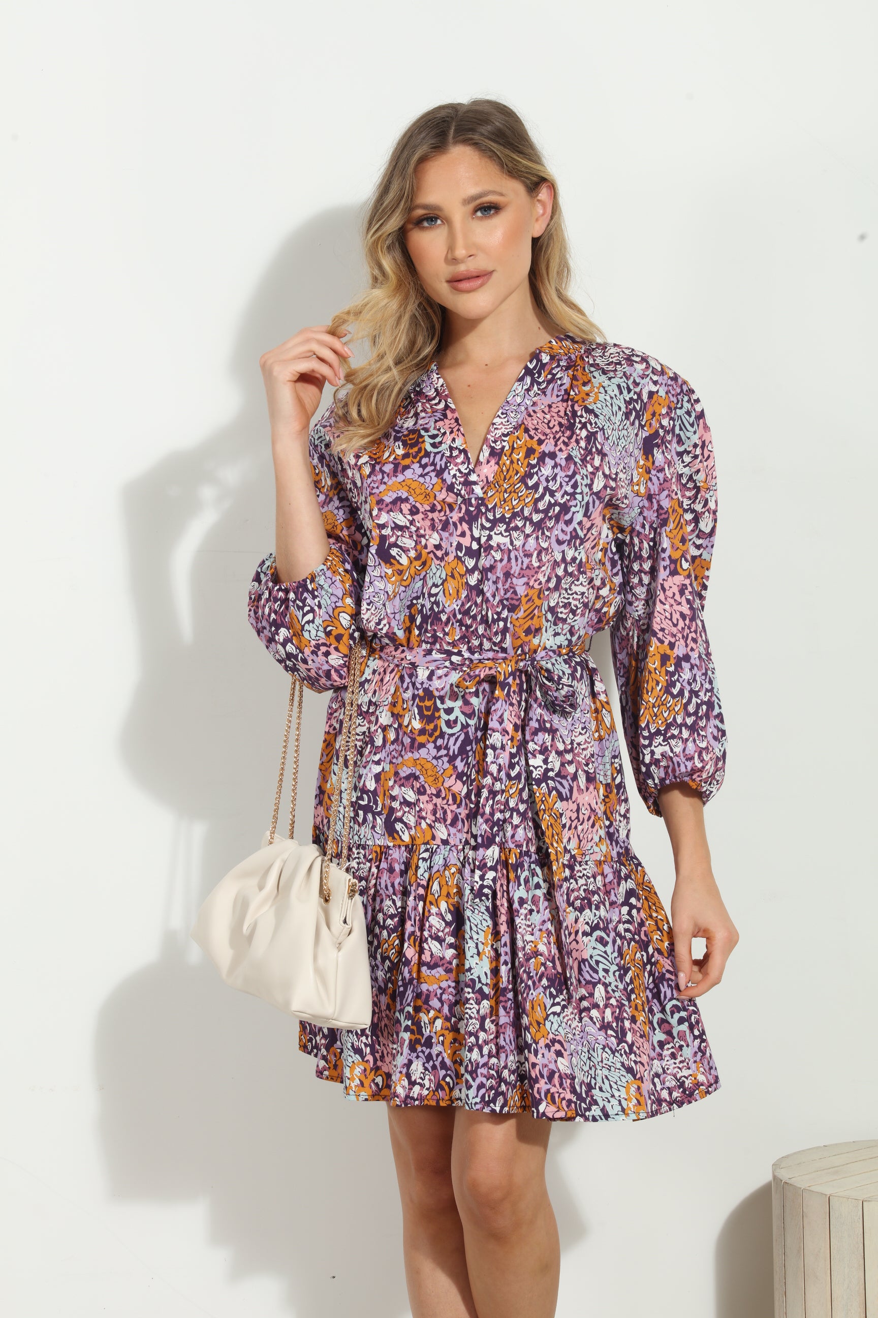 Ryland Shirt Dress with Belt