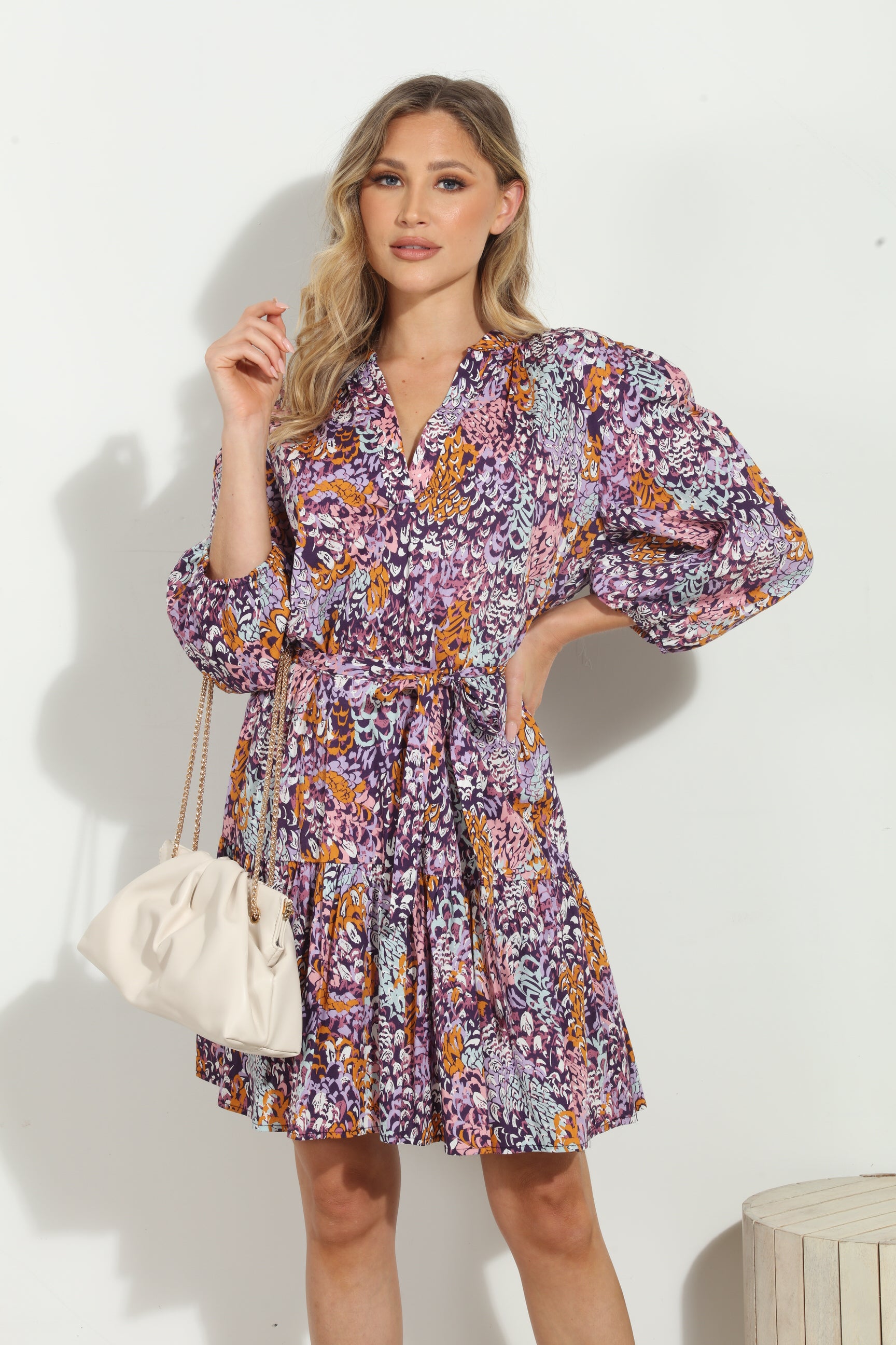Ryland Shirt Dress with Belt