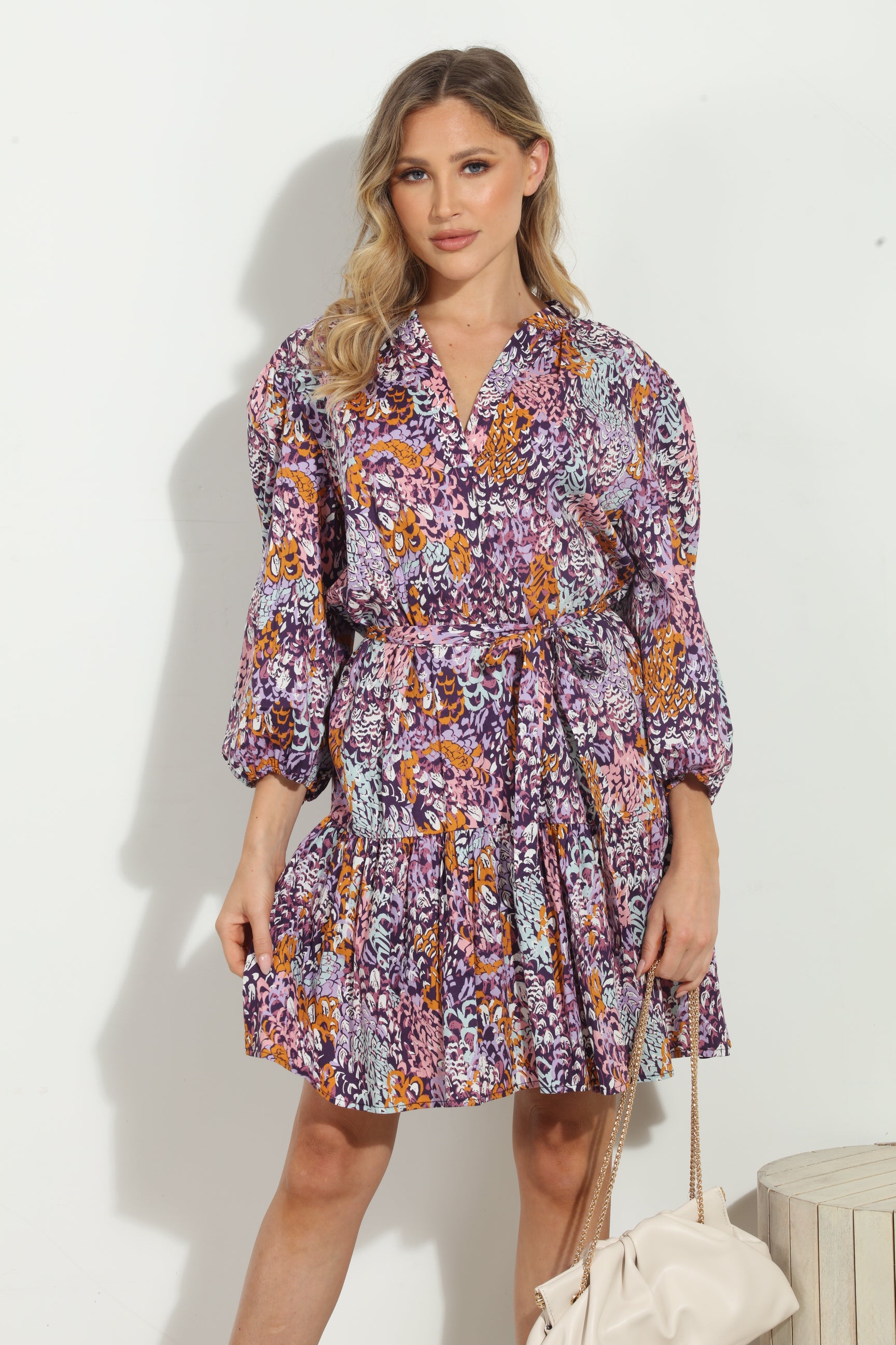 Ryland Shirt Dress with Belt