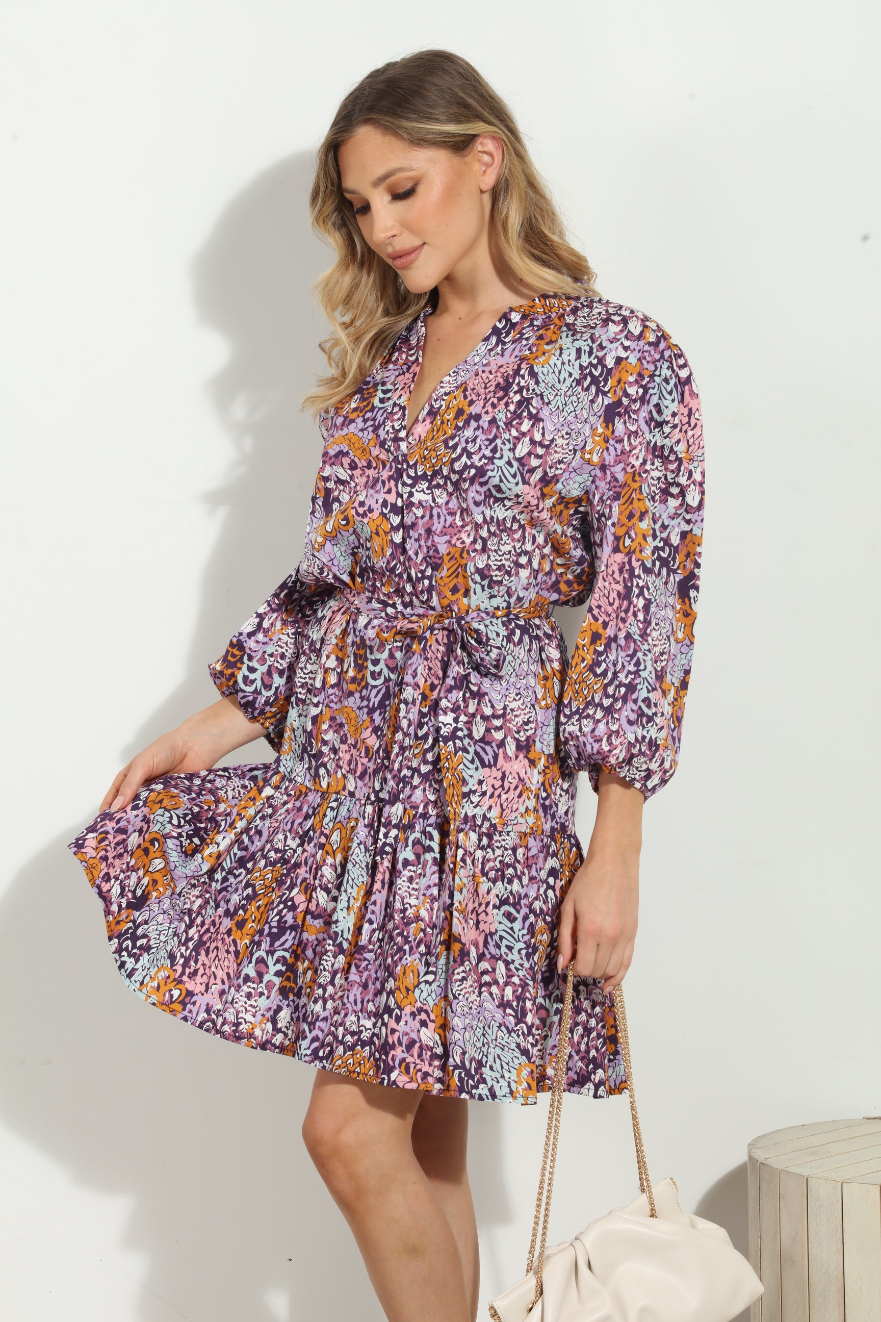 Ryland Shirt Dress with Belt