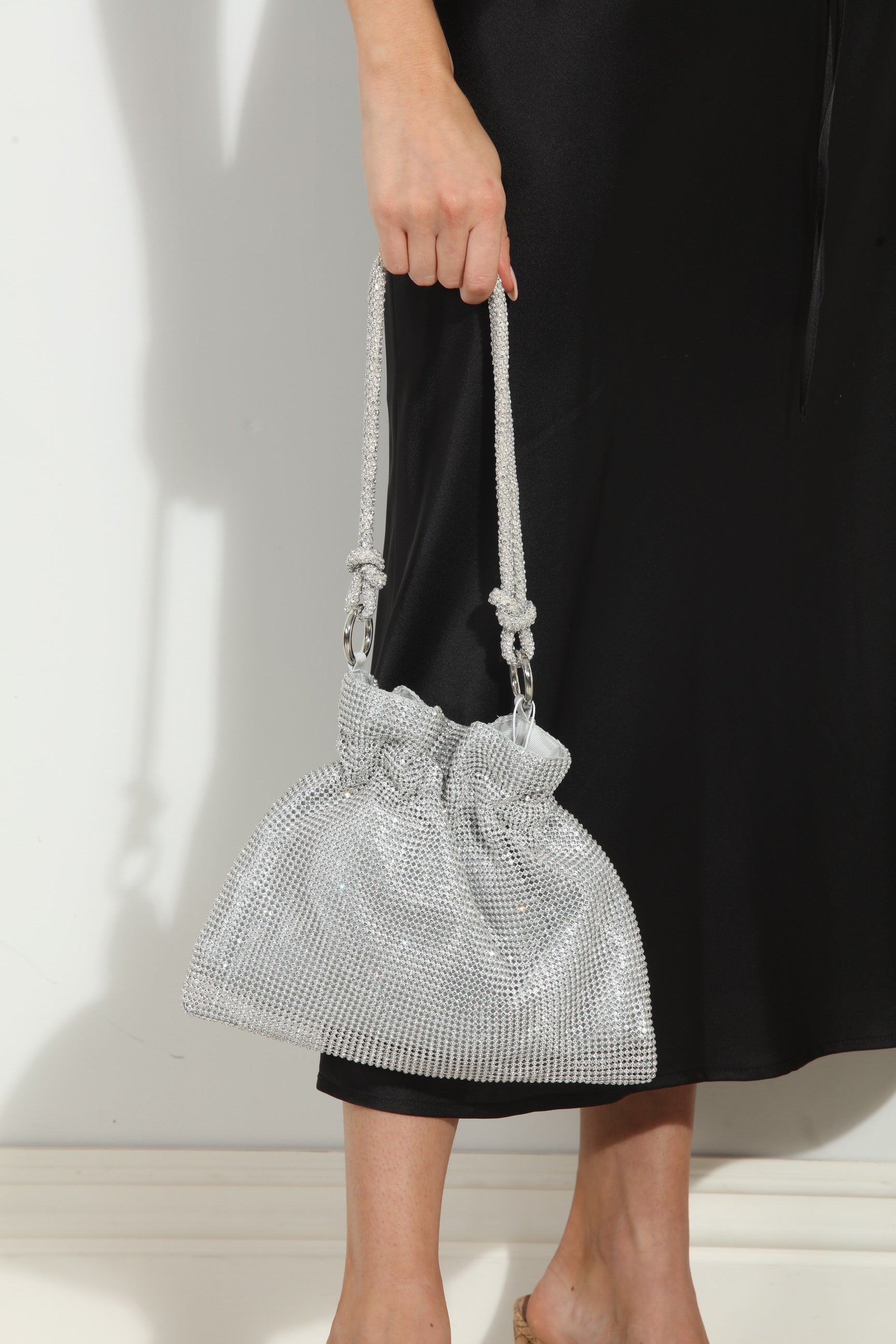 Silver Shimmer Purse-BEST SELLER