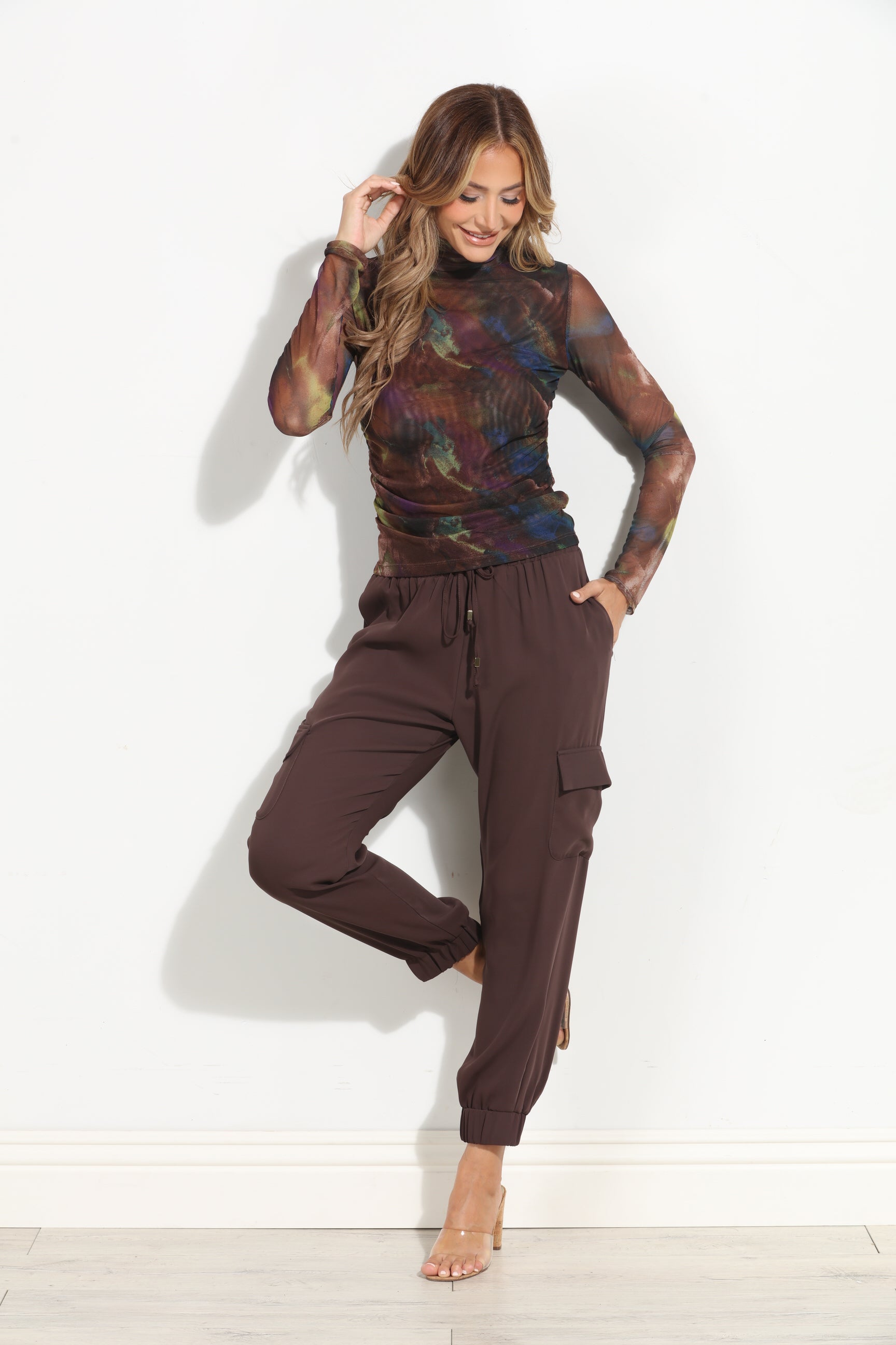 Clara Mesh Long Sleeve Top-BEST SELLER