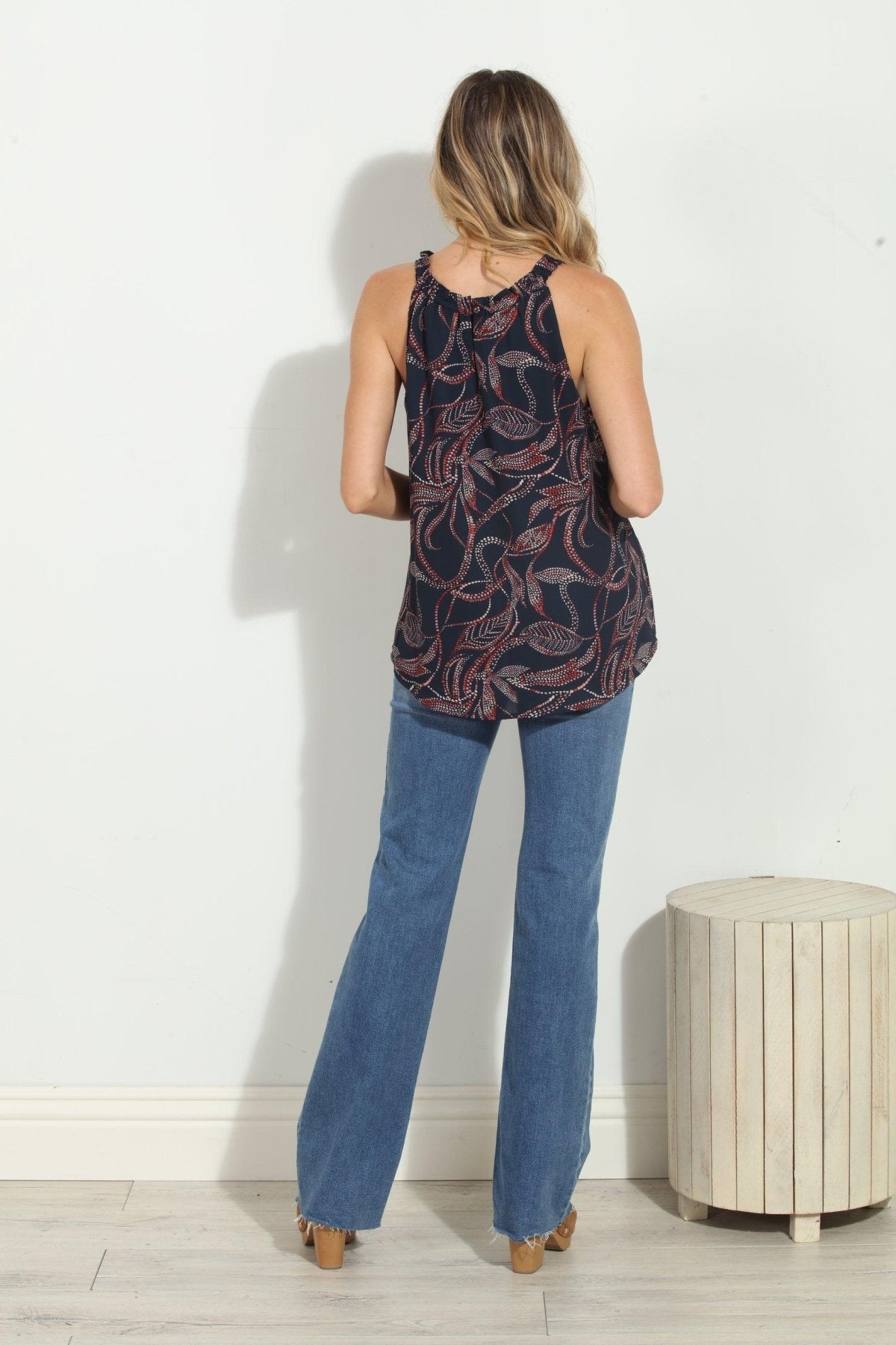 Glinda Halter Blouse-FINAL SALE