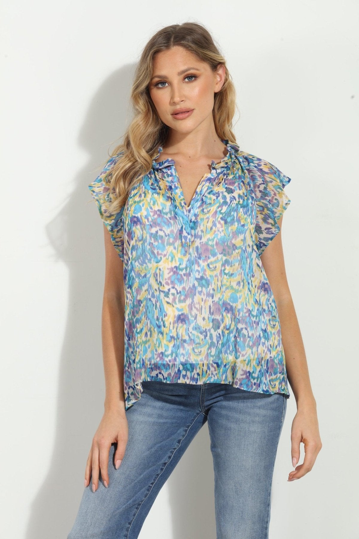 Rainey Short Sleeve Blouse
