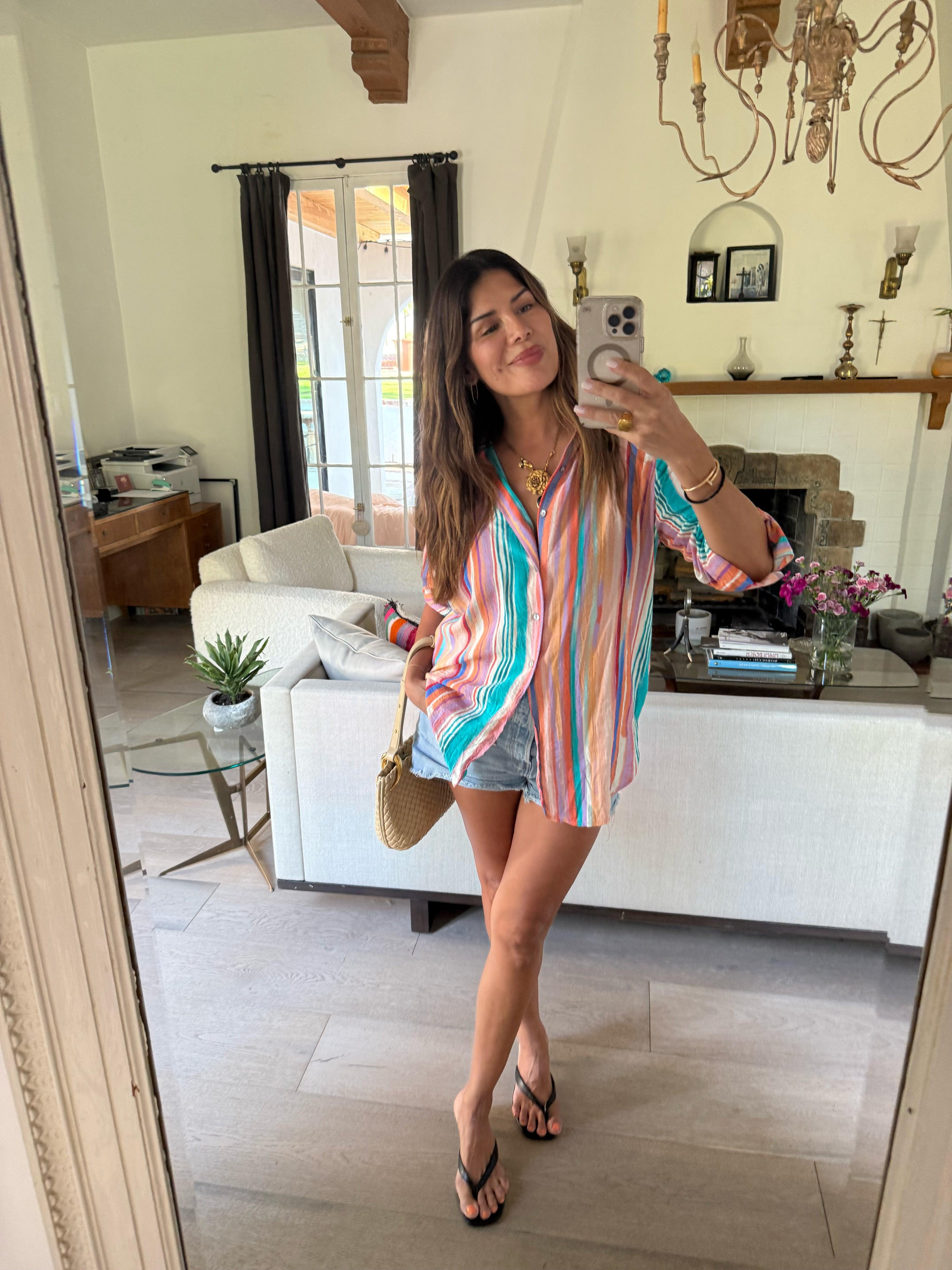 Vicente Button Up Blouse
