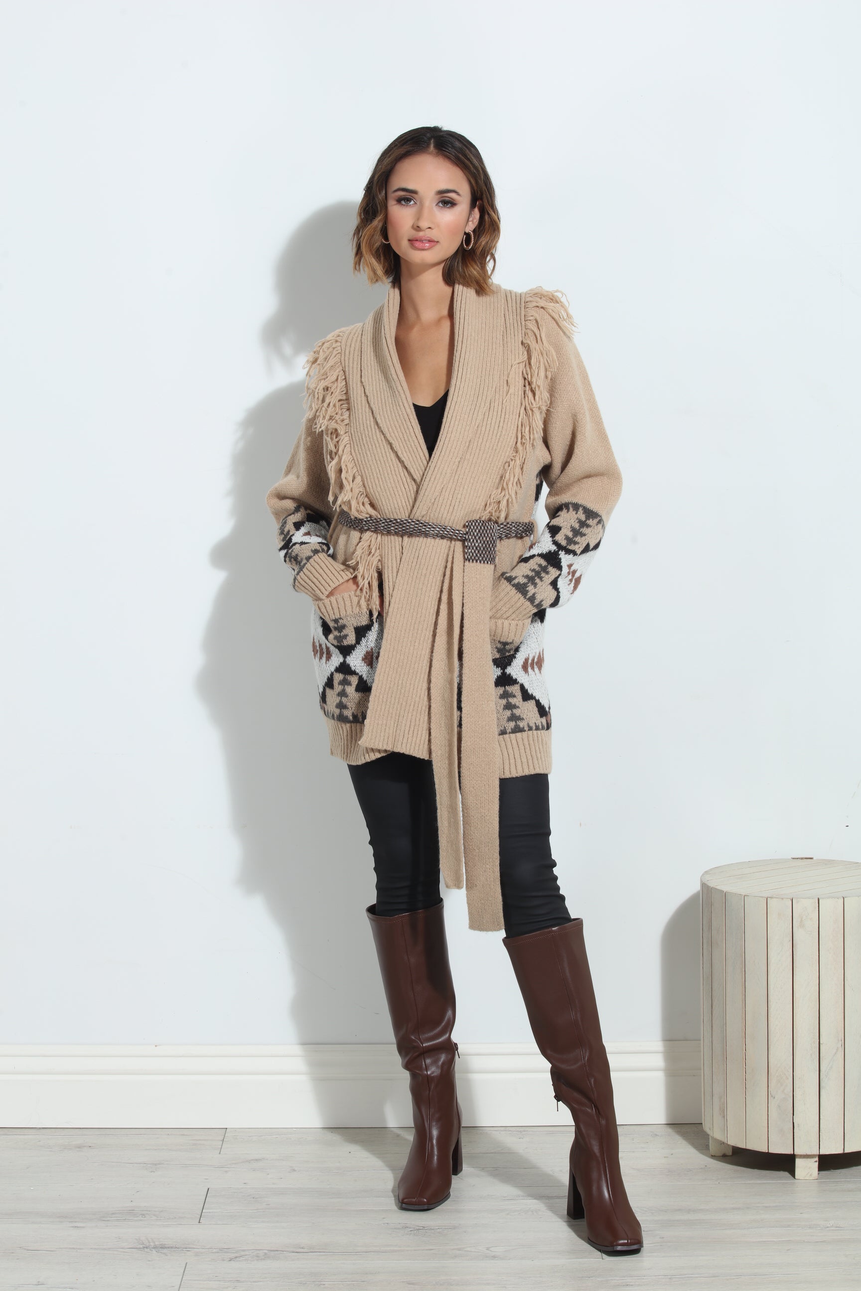 Remi Fringe Cozy Cardigan