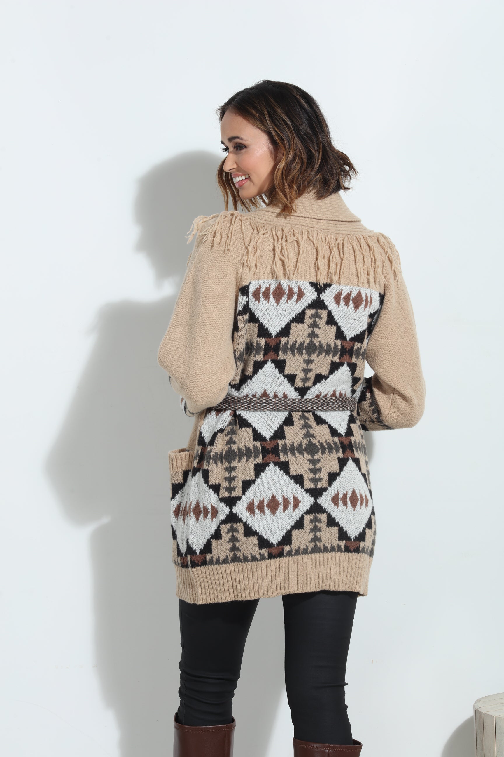 Remi Fringe Cozy Cardigan