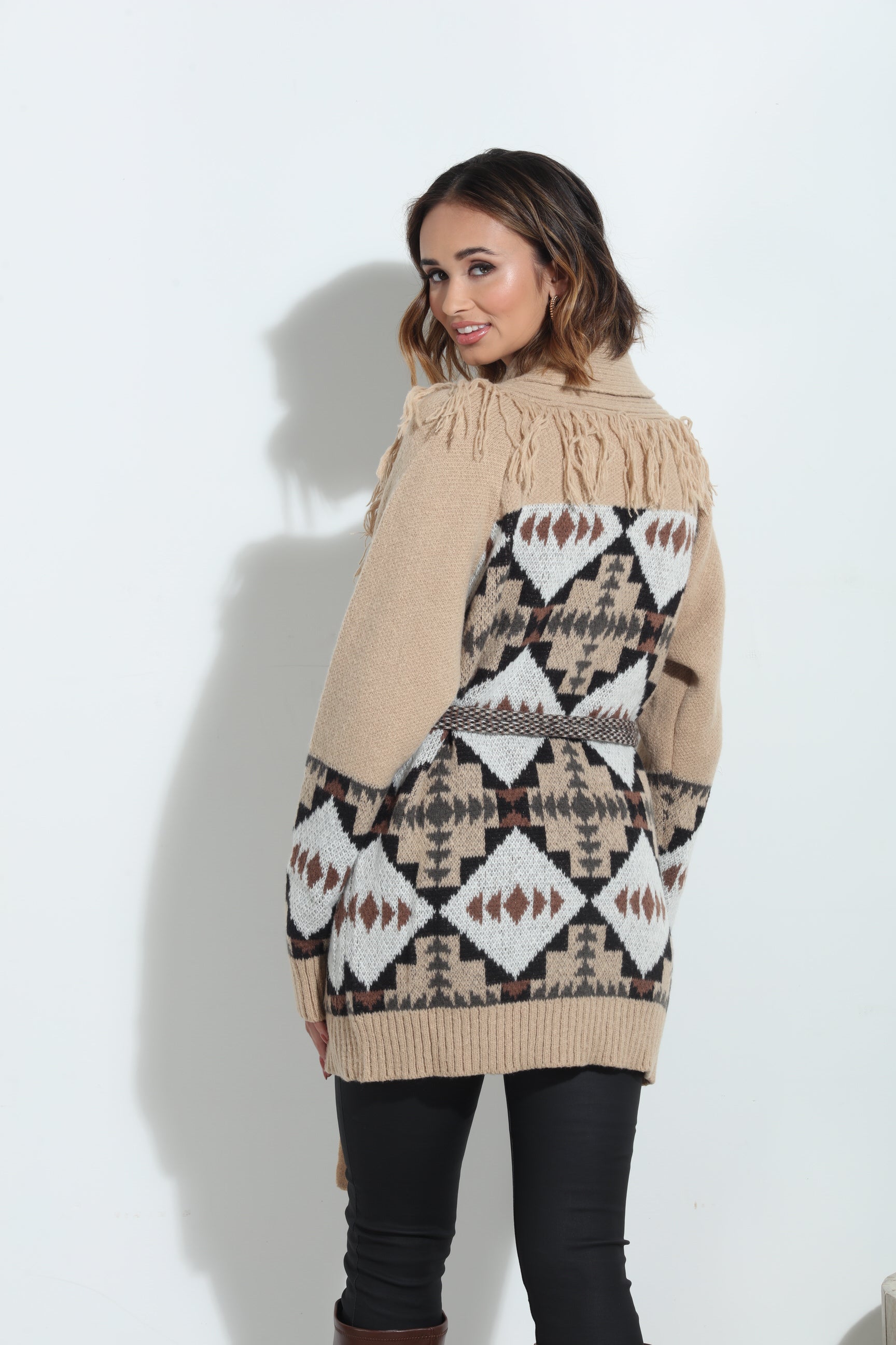 Remi Fringe Cozy Cardigan