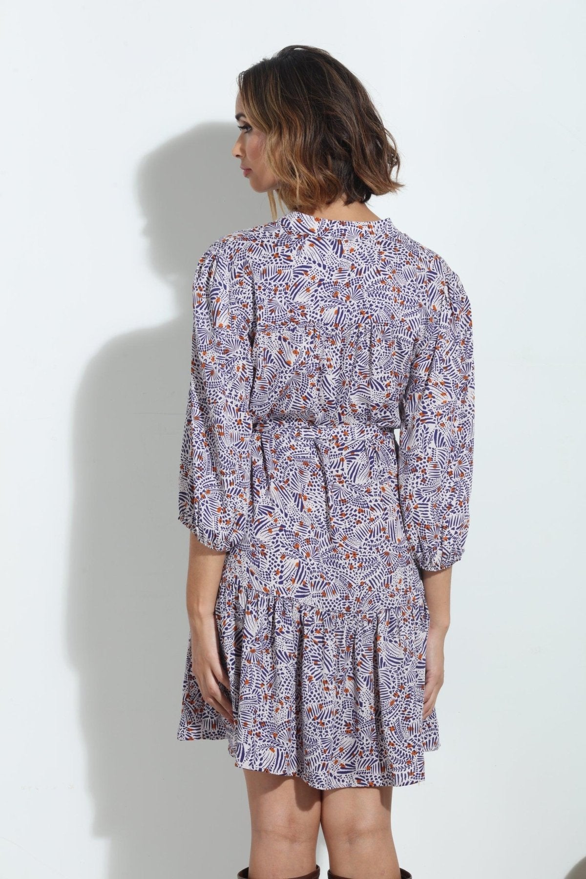 Ornella Shirt Dress with Belt-FINAL SALE