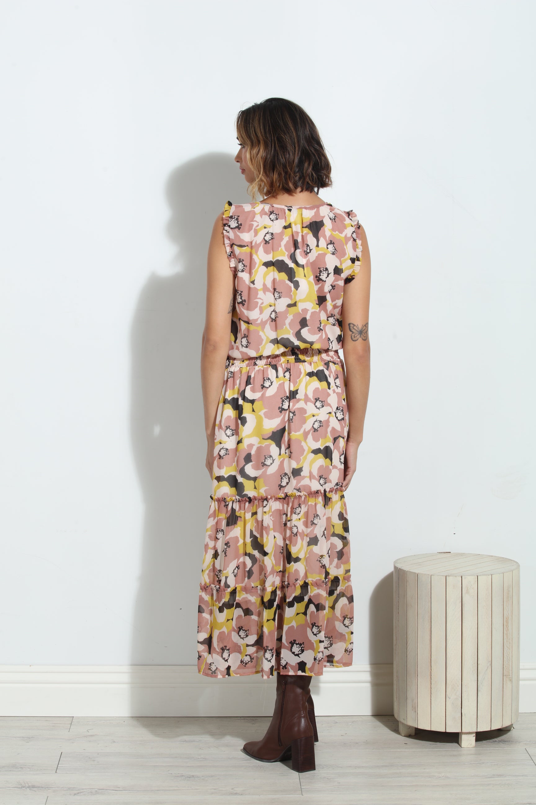Ginny Smocked Midi Dress