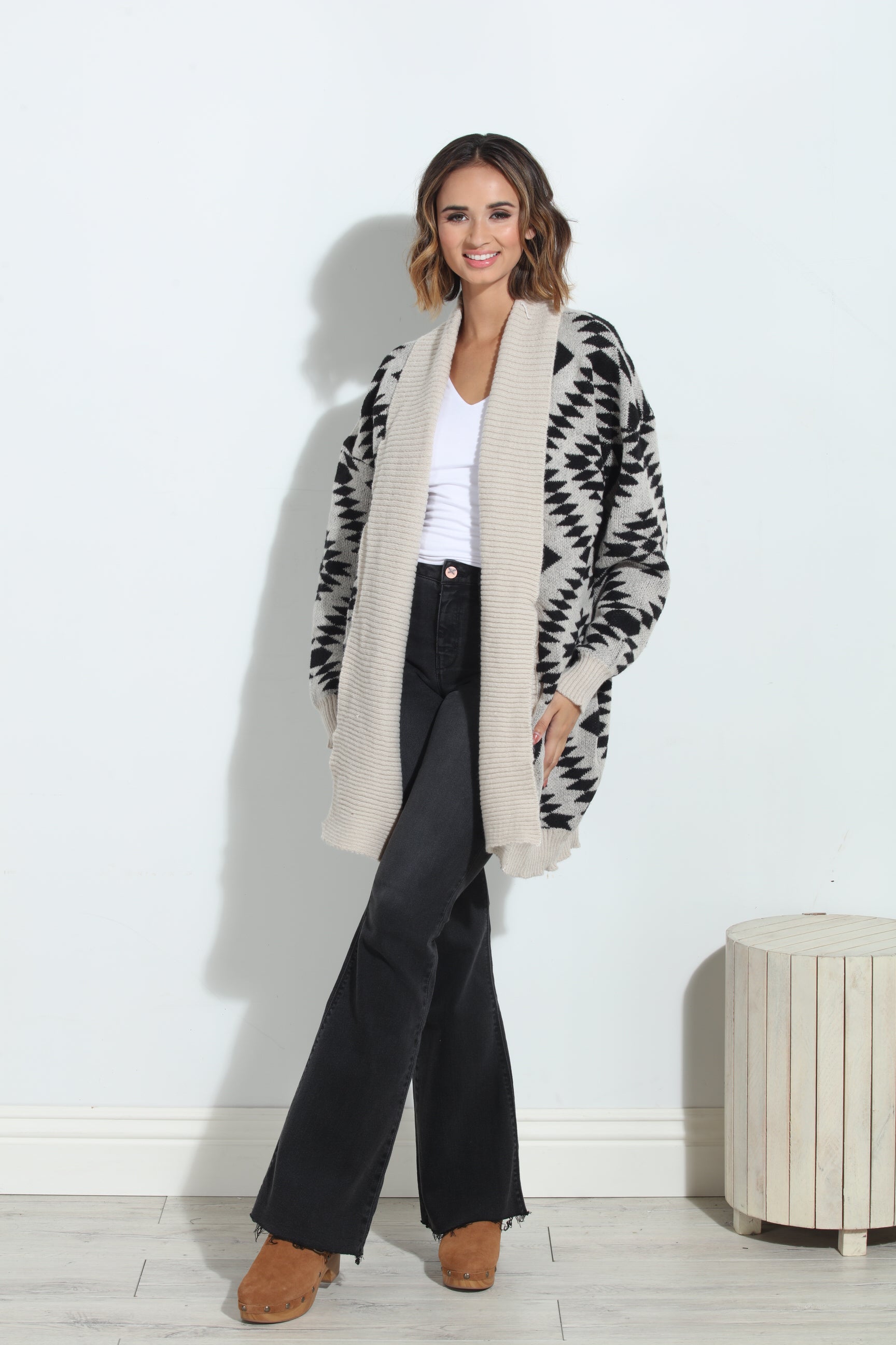 Nalla Boyfriend Oversized Boho Cardigan-BEST SELLER