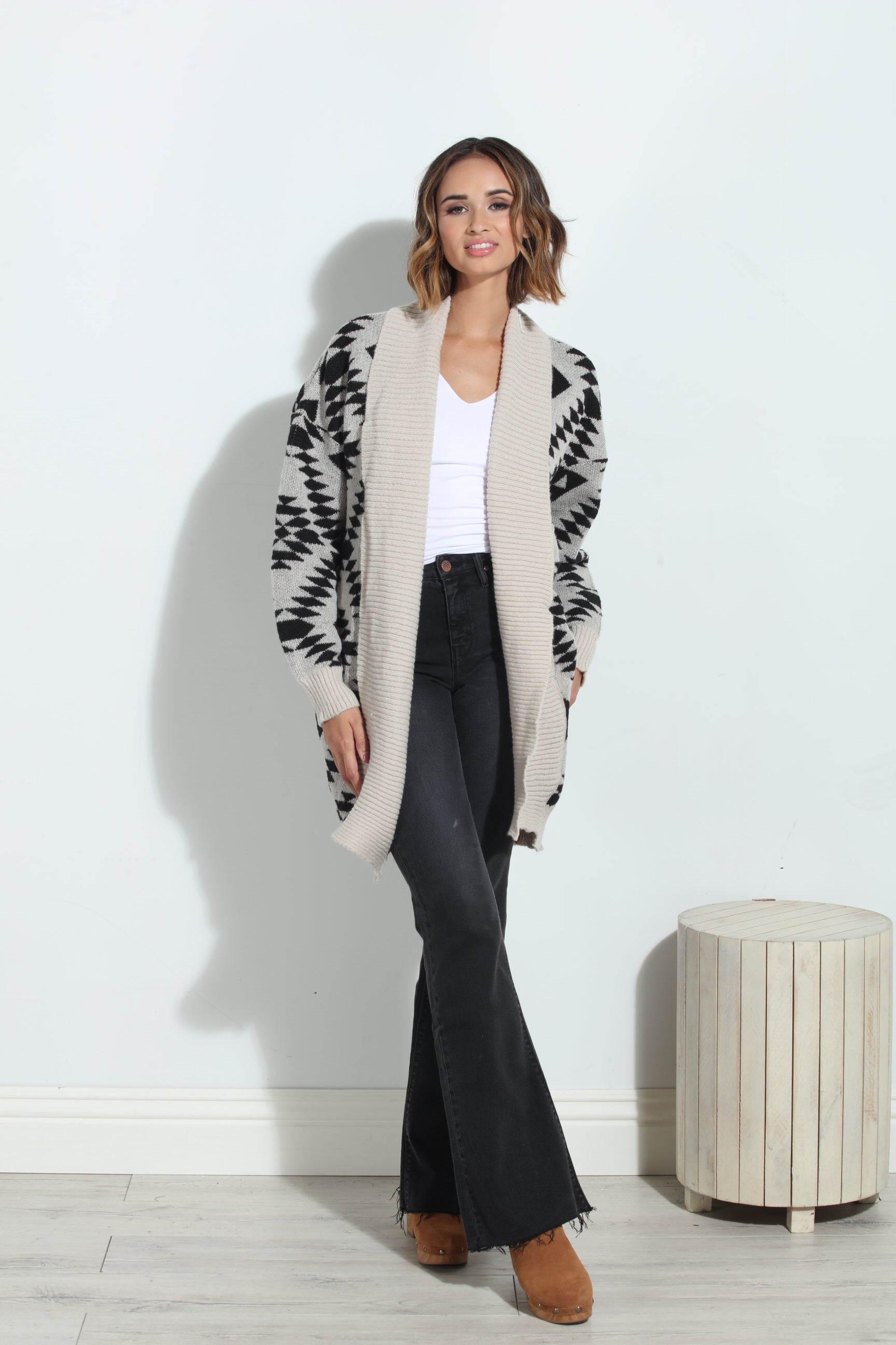 Nalla Boyfriend Oversized Boho Cardigan-BEST SELLER