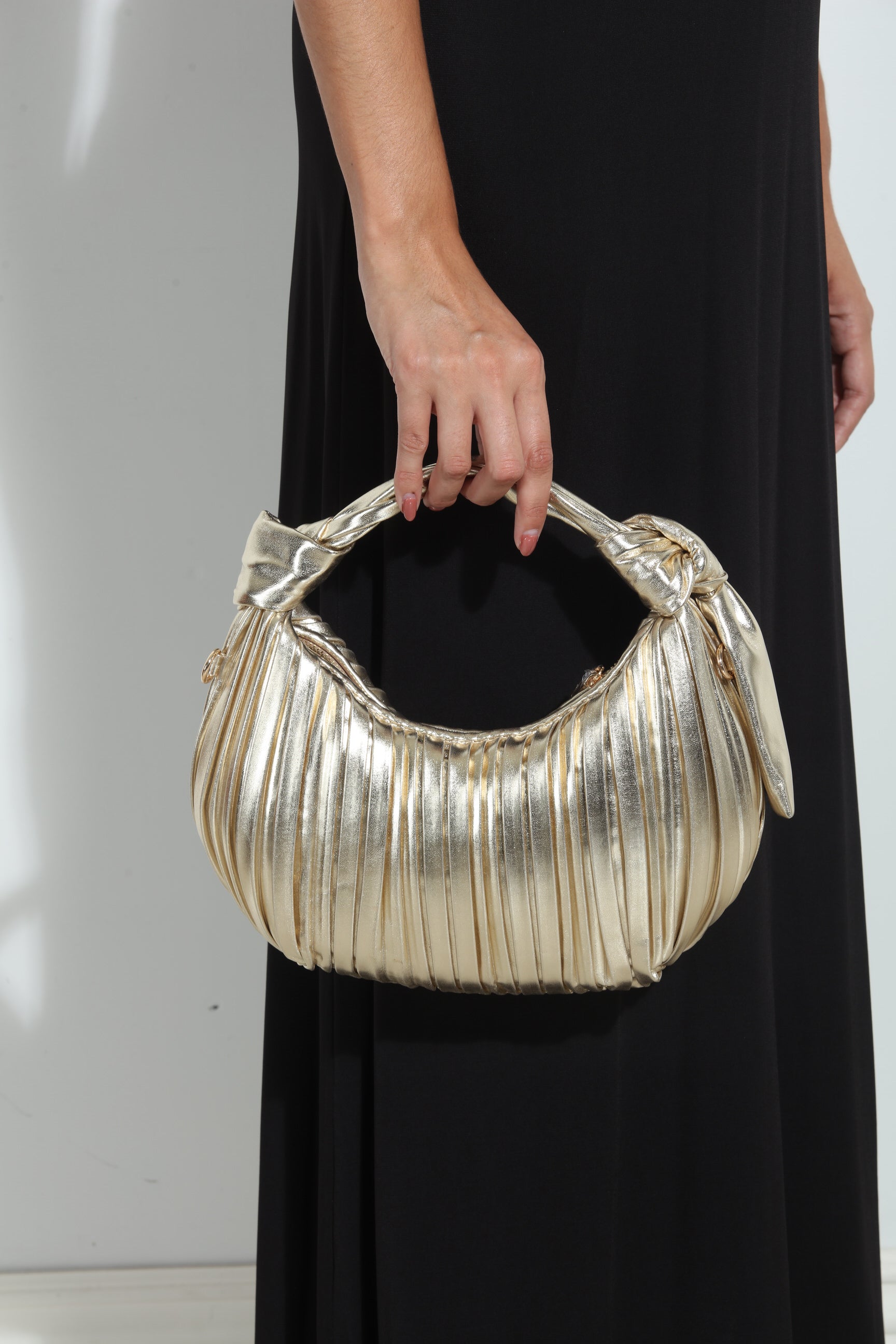 Myla Metallic Gold Purse