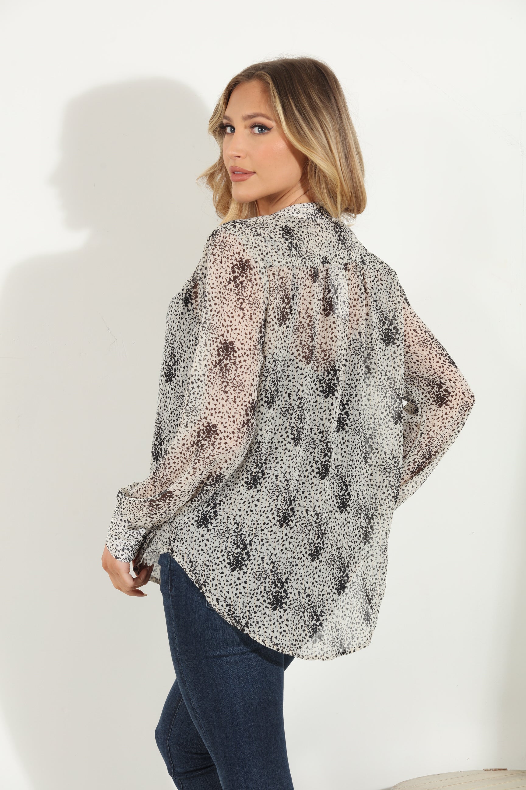 Parisa Chiffon Blouse-BEST SELLER