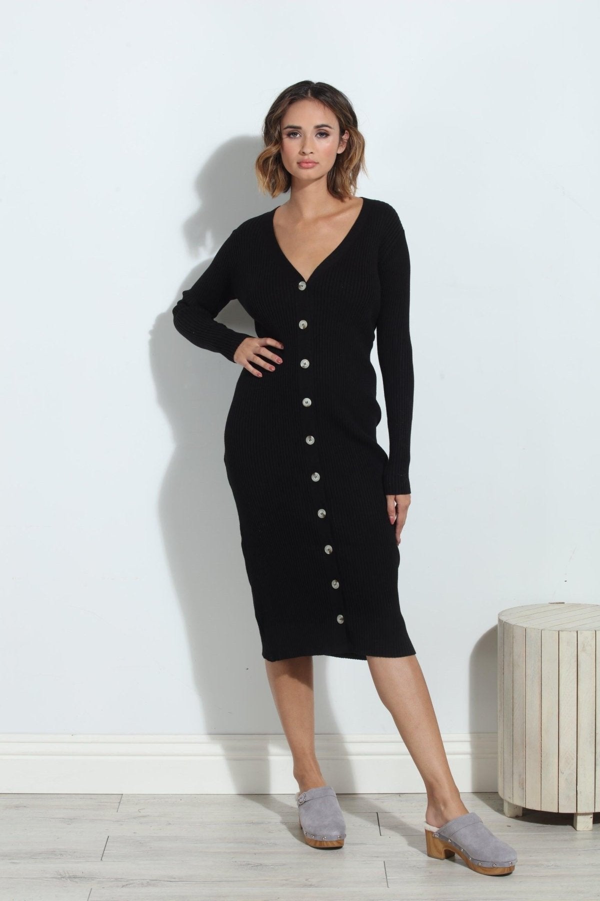 Knit Sweater Dress -Tarte Collections-FINAL SALE