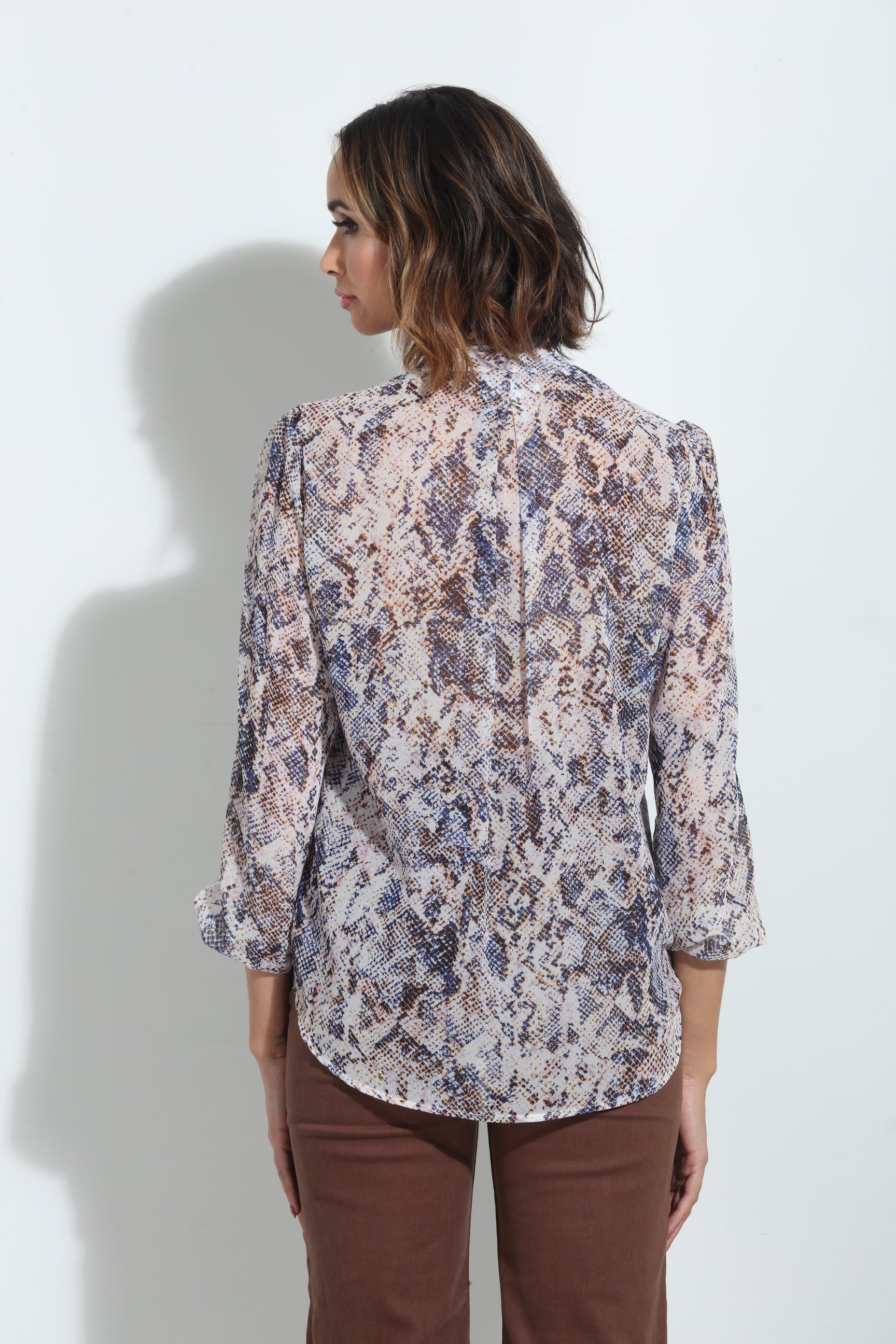 Panama Surplice Blouse-BEST SELLER