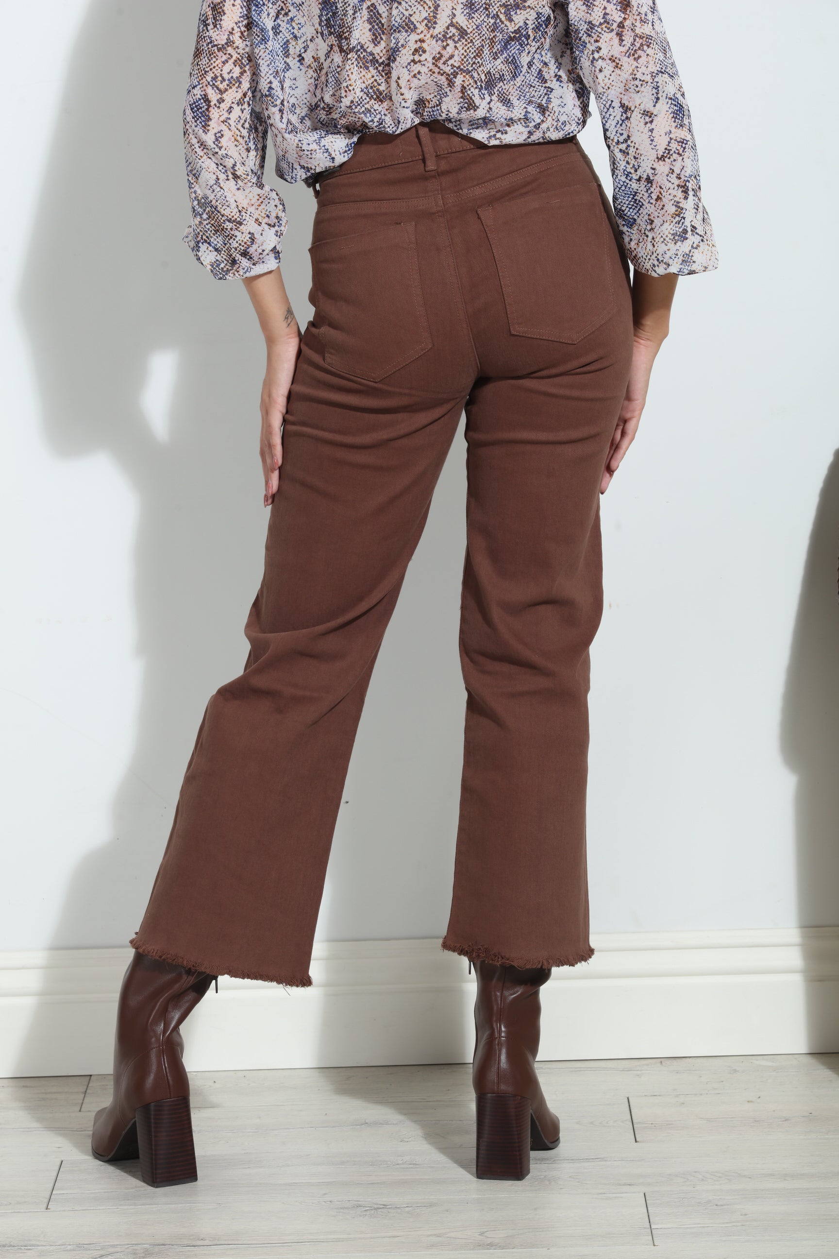 TRCTR- Alice High Rise Jeans -Peppercorn