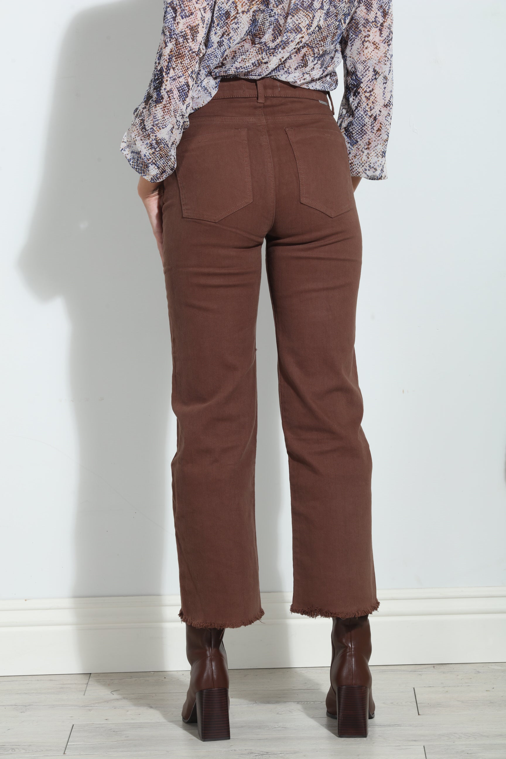 TRCTR- Alice High Rise Jeans -Peppercorn