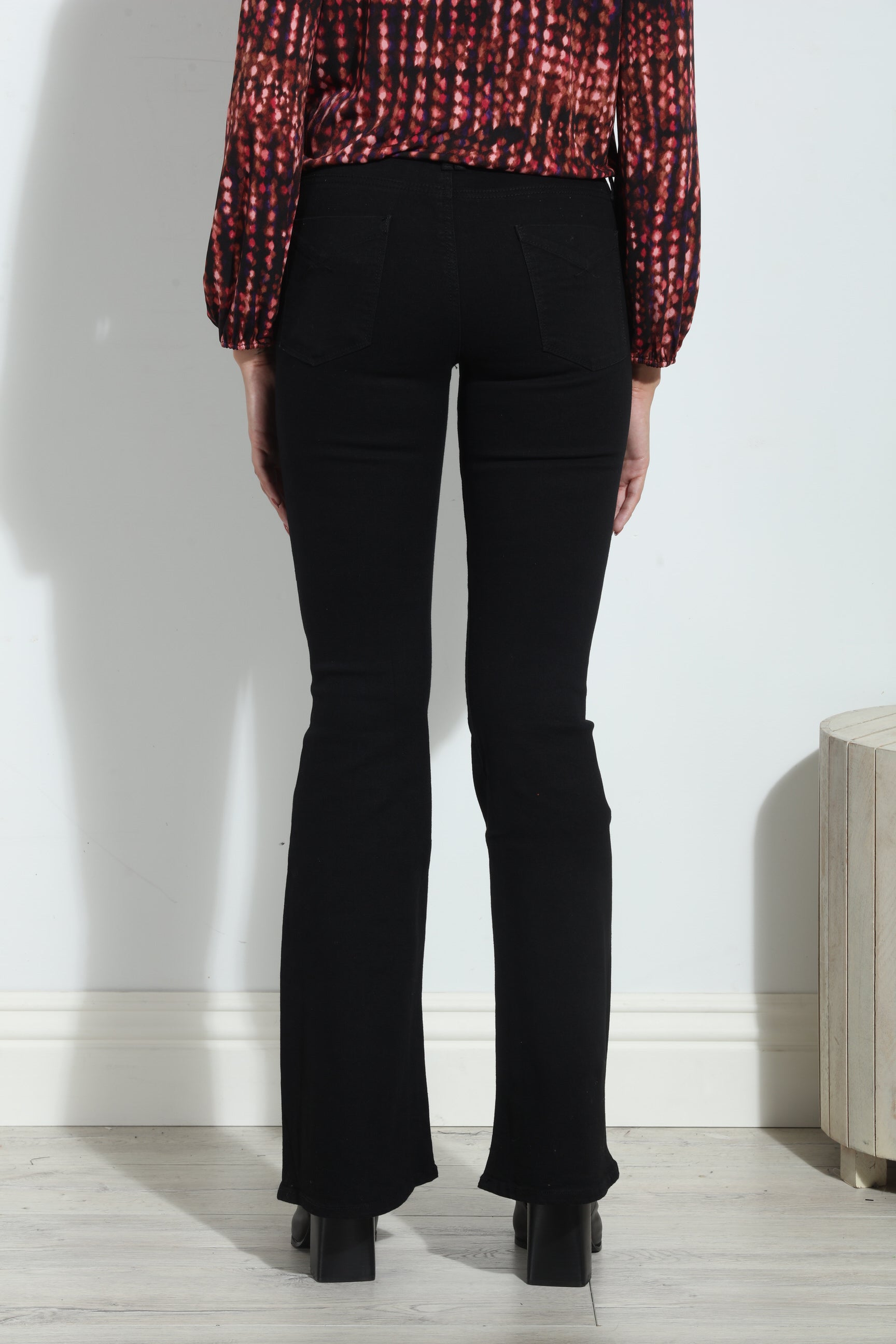 Unpublished Janet Black Flare Jeans-FINAL SALE