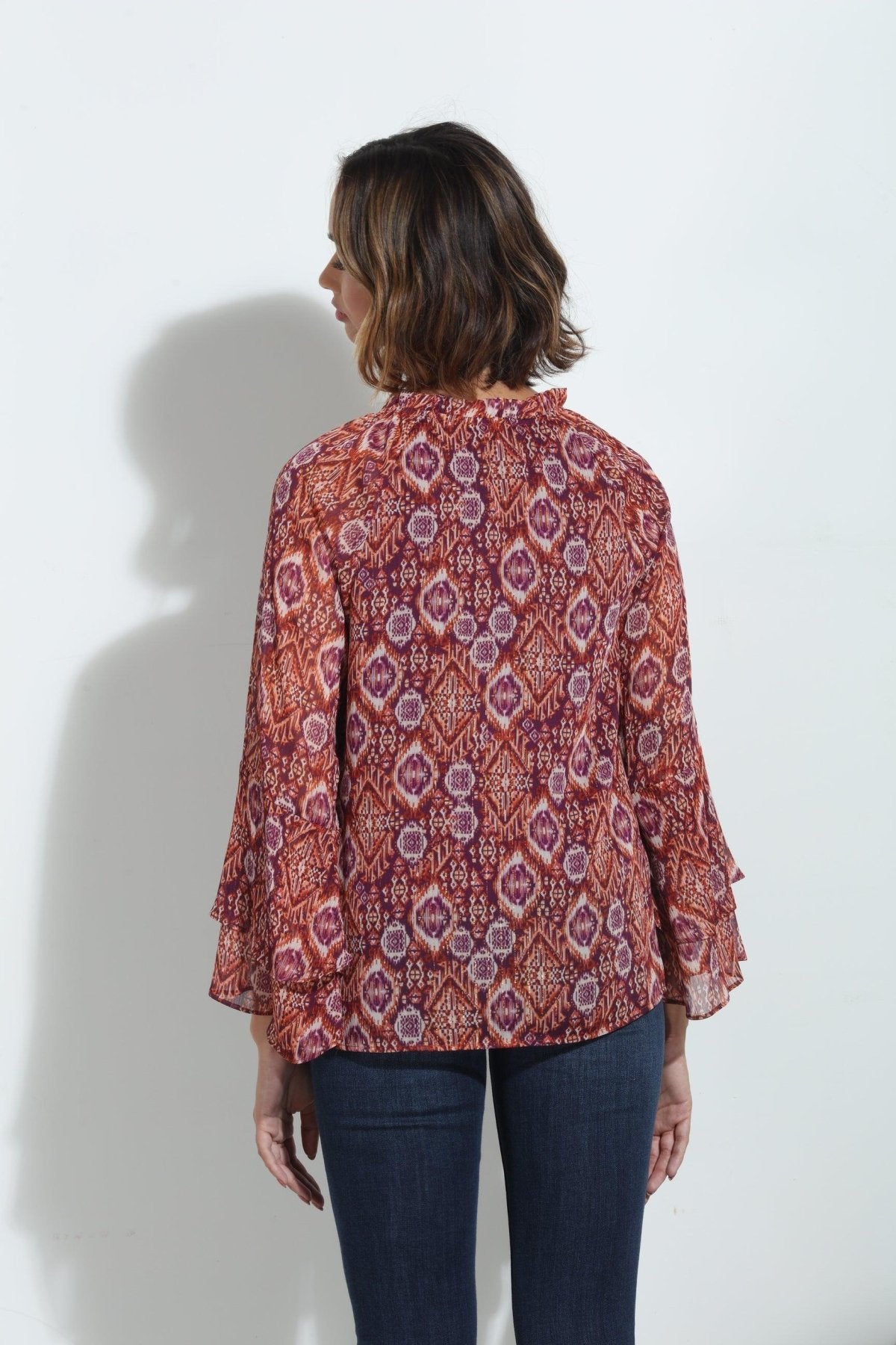 Nelly Flare Boho Sleeve Blouse-FINAL SALE